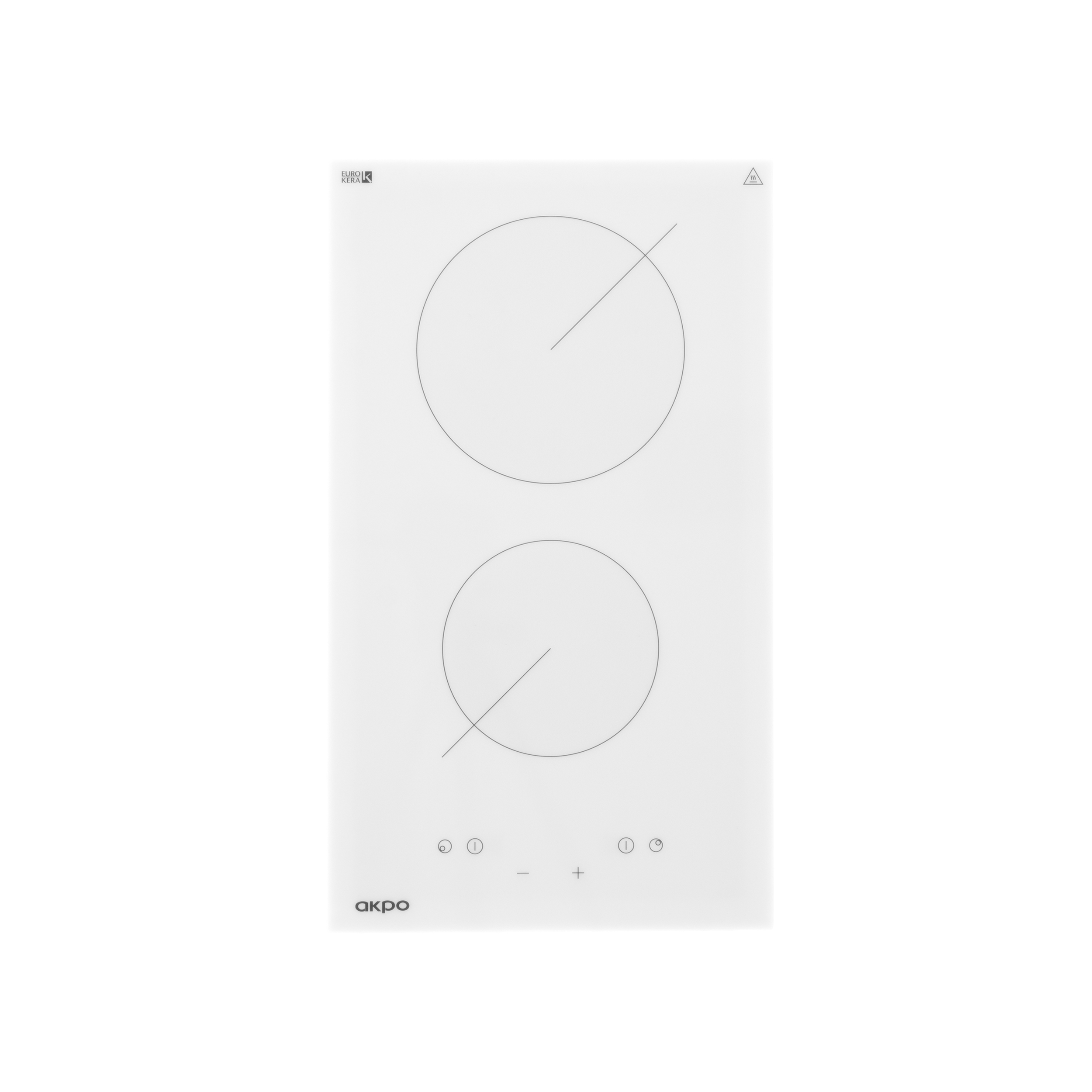 Płyta ceramiczna PKA 30830/2 biała Akpo