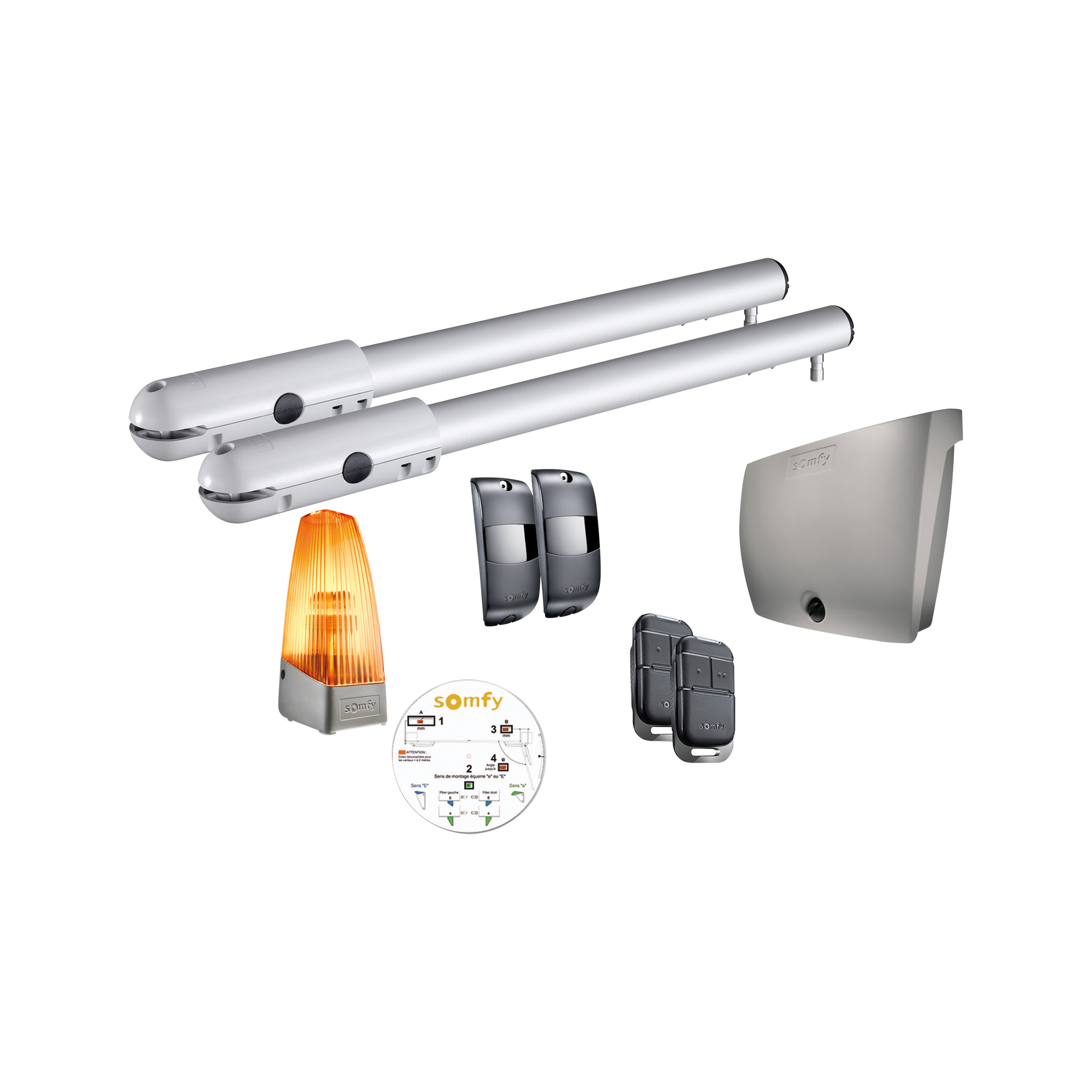 Napęd do bramy dwuskrzydłowej SGS Essential SOMFY - 9