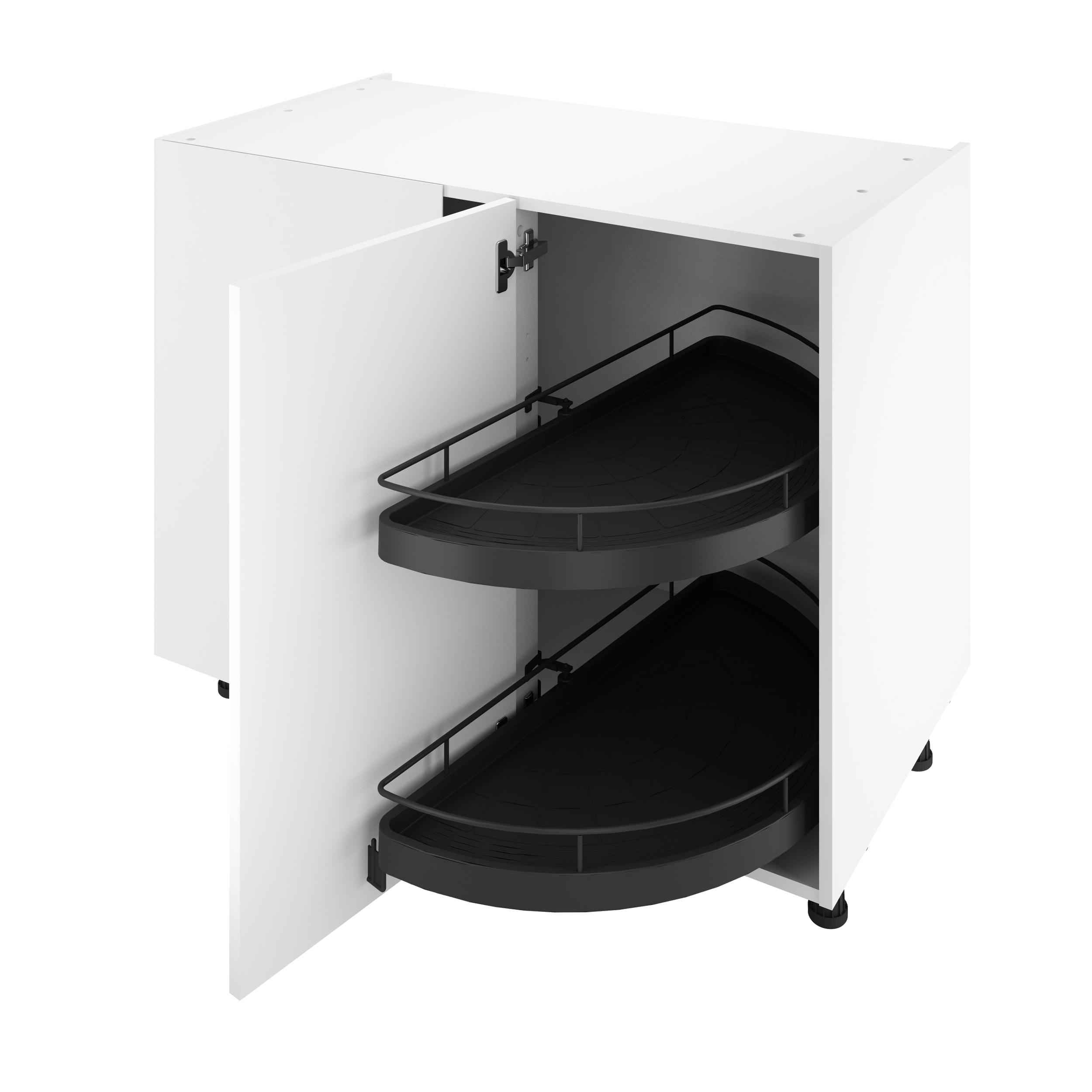 Kit extraíble rincón 2 cestas DELINIA ID 74.5 x 73.5 x 43 cm - 5