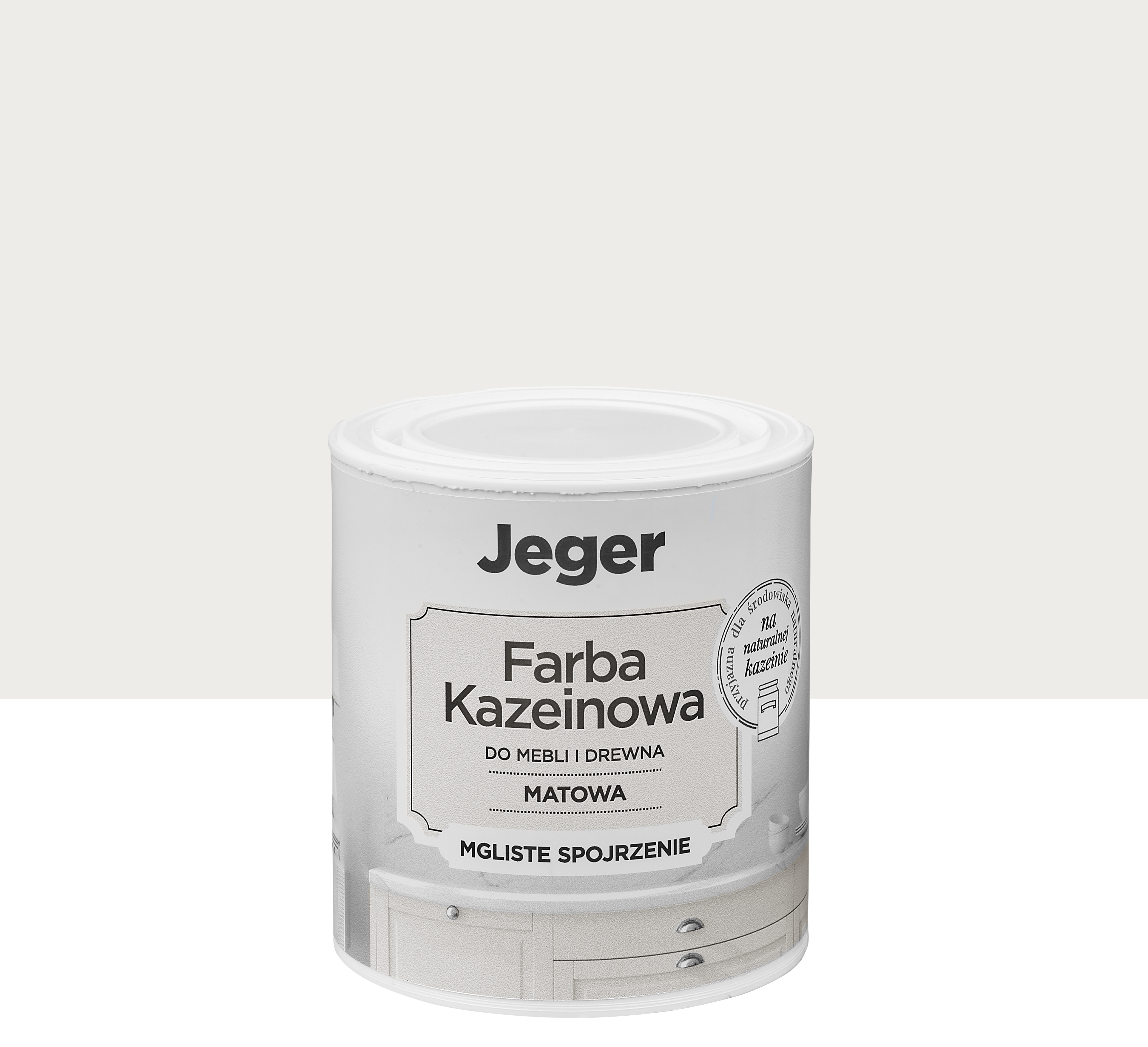 Farba kazeinowa 0.5 l mgliste spojrzenie matowa Jeger