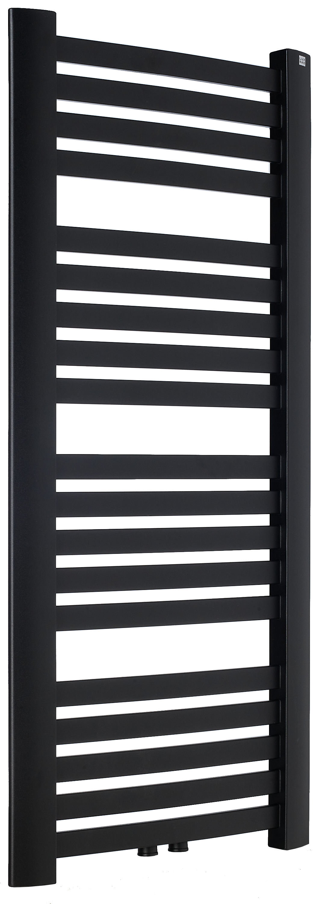Grzejnik łazienkowy LUXUS 1025 x 480 cm czarny mat struktura EQUATION