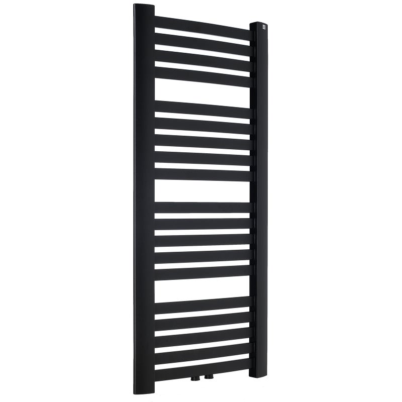 Grzejnik łazienkowy LUXUS 1025 x 480 cm czarny mat struktura EQUATION
