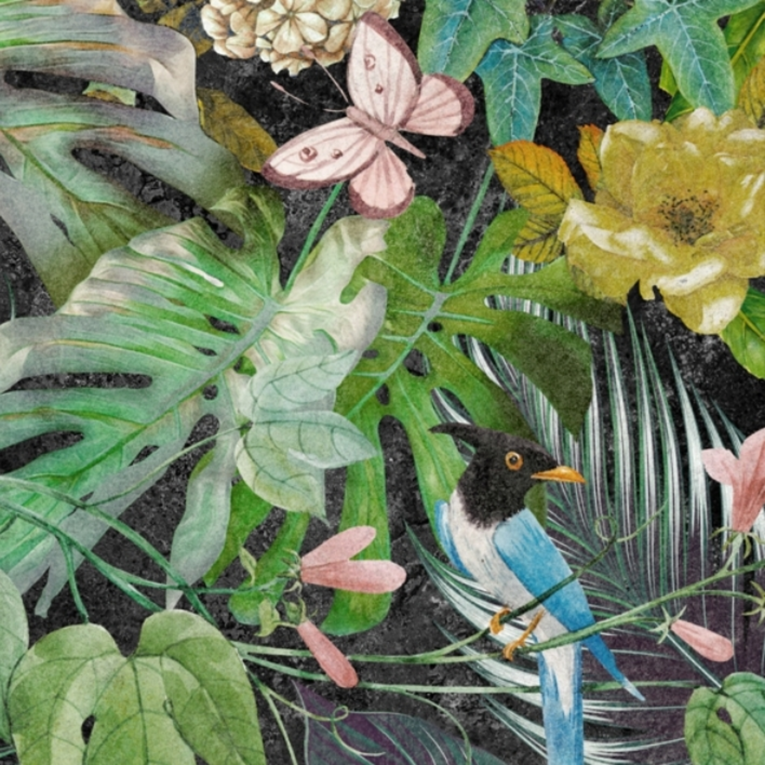 Dekor Jungle Dark-4 z 6 60x60 Alfa-Cer