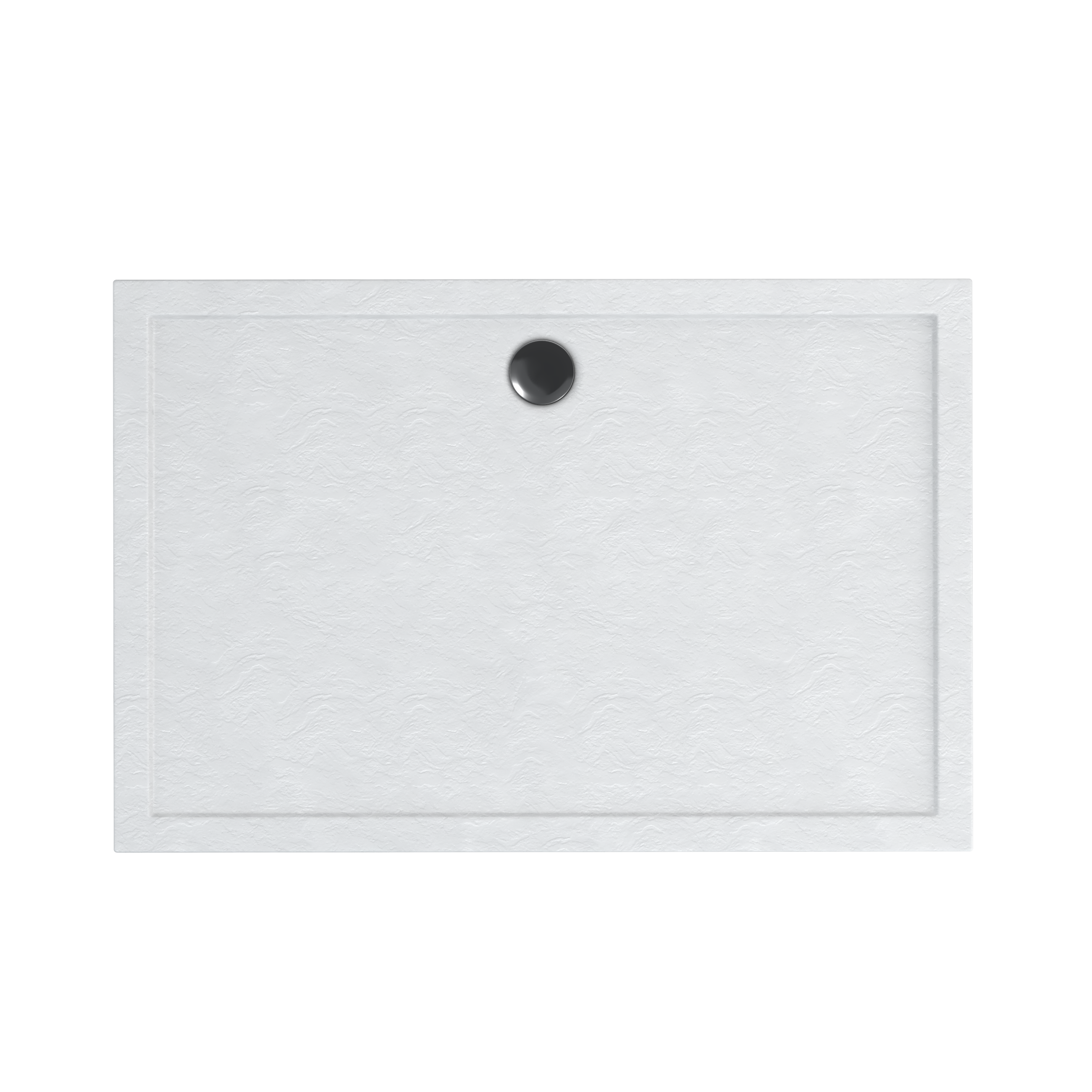 Brodzik do kabiny prysznicowej prostokątny płaski 80x100x5 Ipsilon biały Sensea