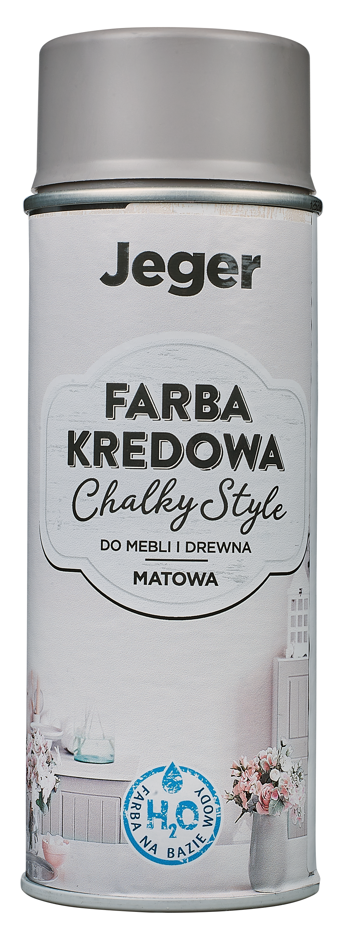 Farba kredowa do mebli CHALKY SPRAY 0.4 l Muscade Matowa JEGER - 2