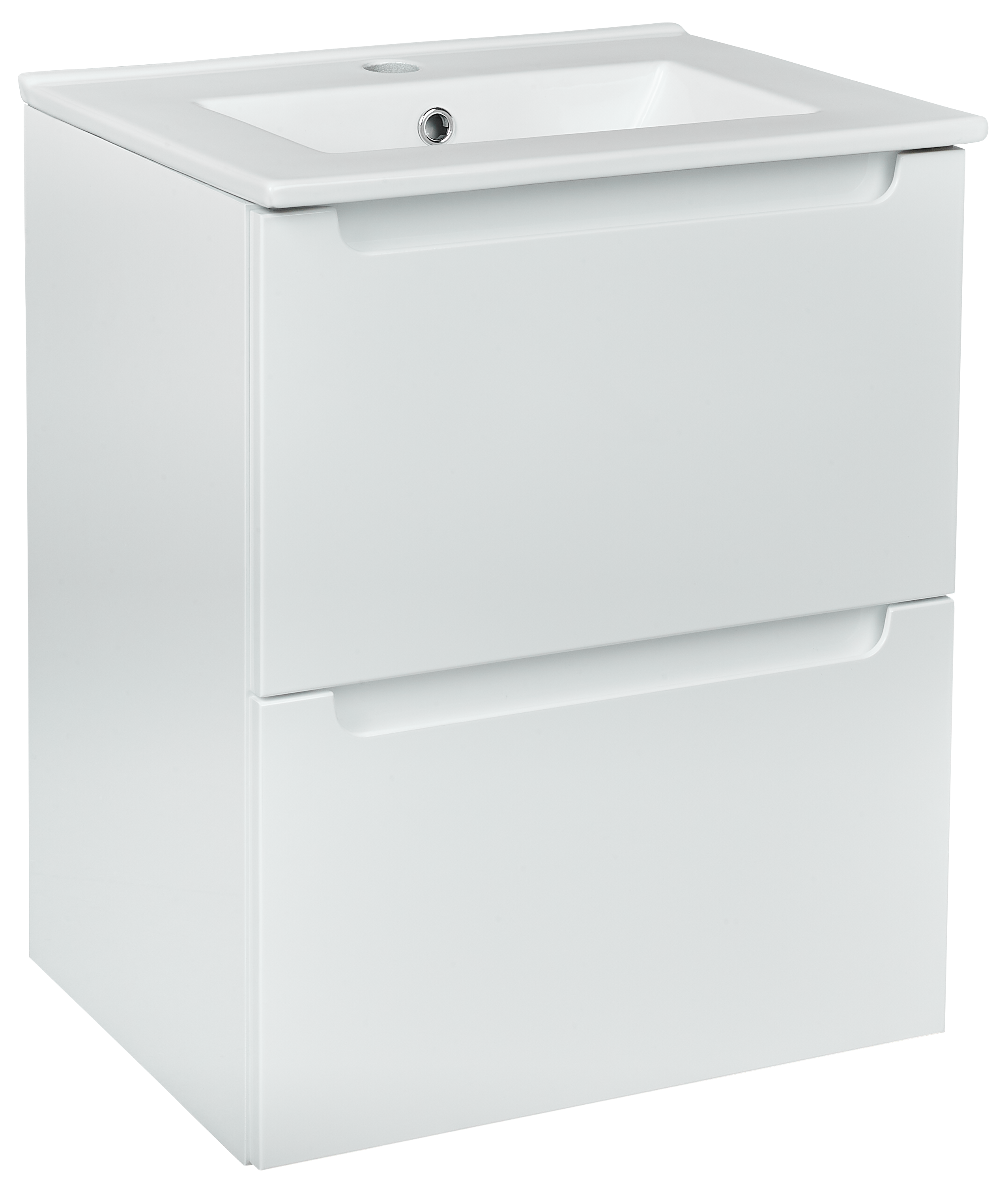 Zestaw szafka łazienkowa z umywalką Stilla 51.5x40 cm Defra