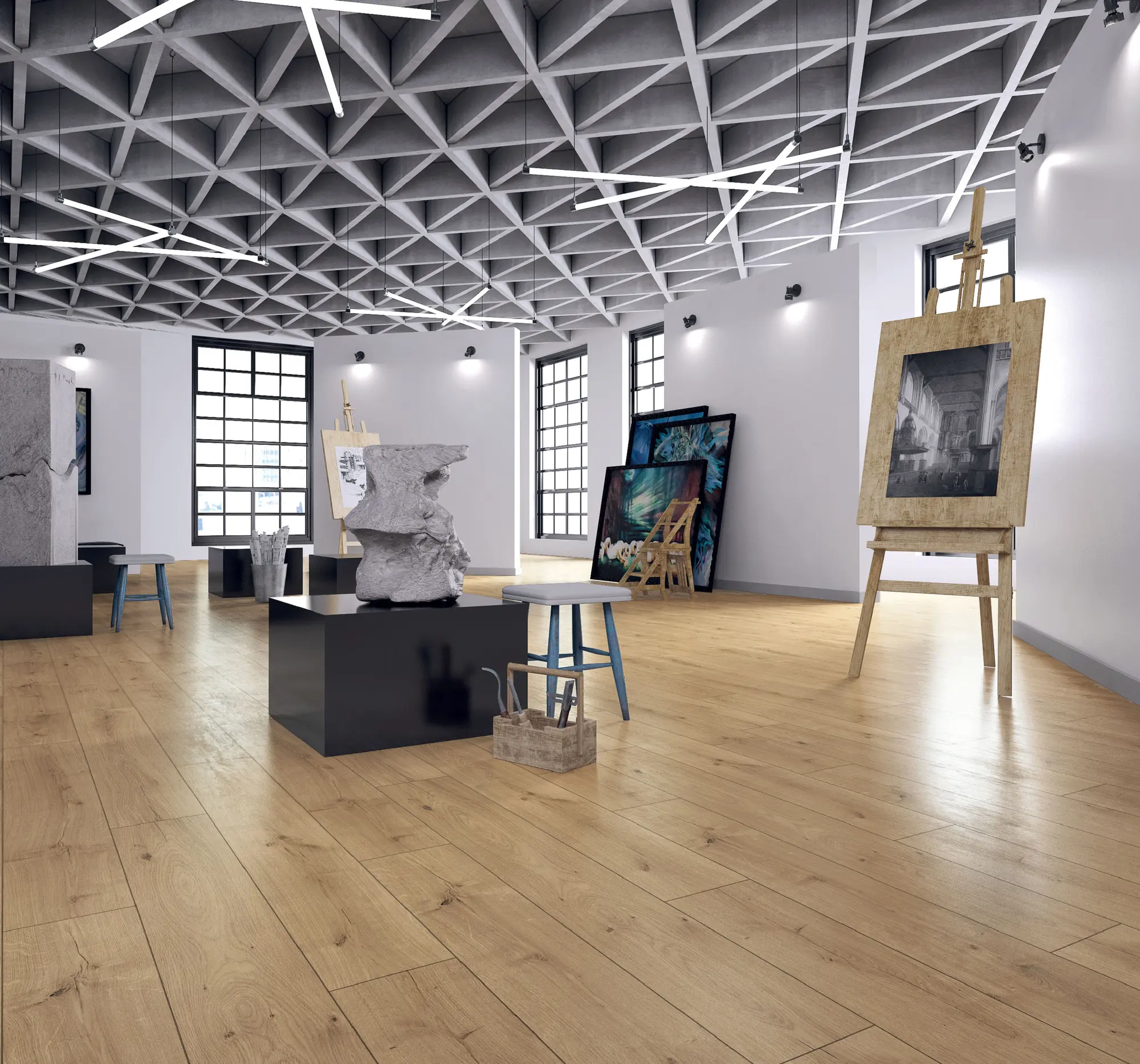 Panele podłogowe laminowane AC4 8 mm Promo Flooring Dąb Tuluza - 3