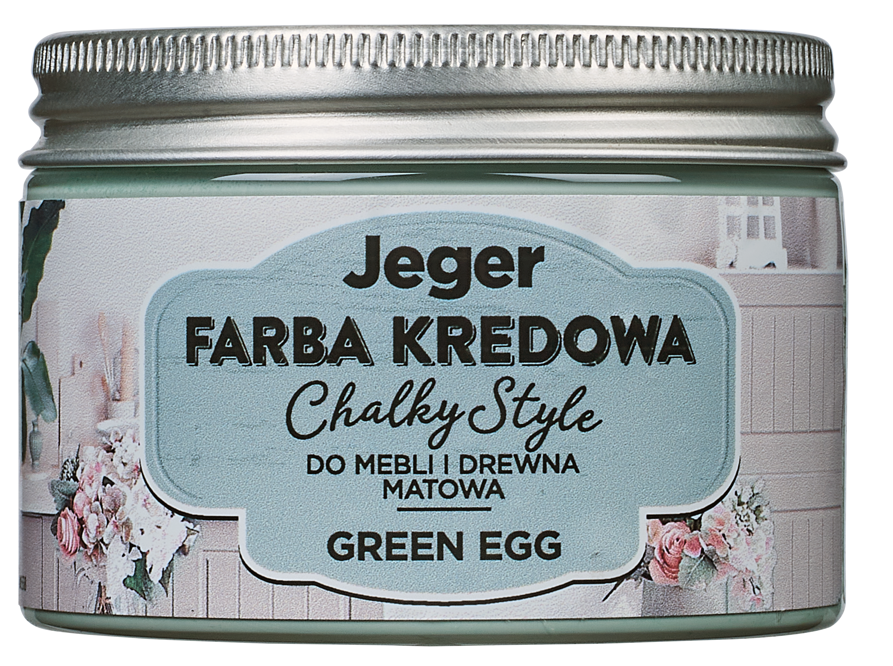 Farba kredowa do mebli CHALKY STYLE 125 ml Green Egg Matowa JEGER - 2