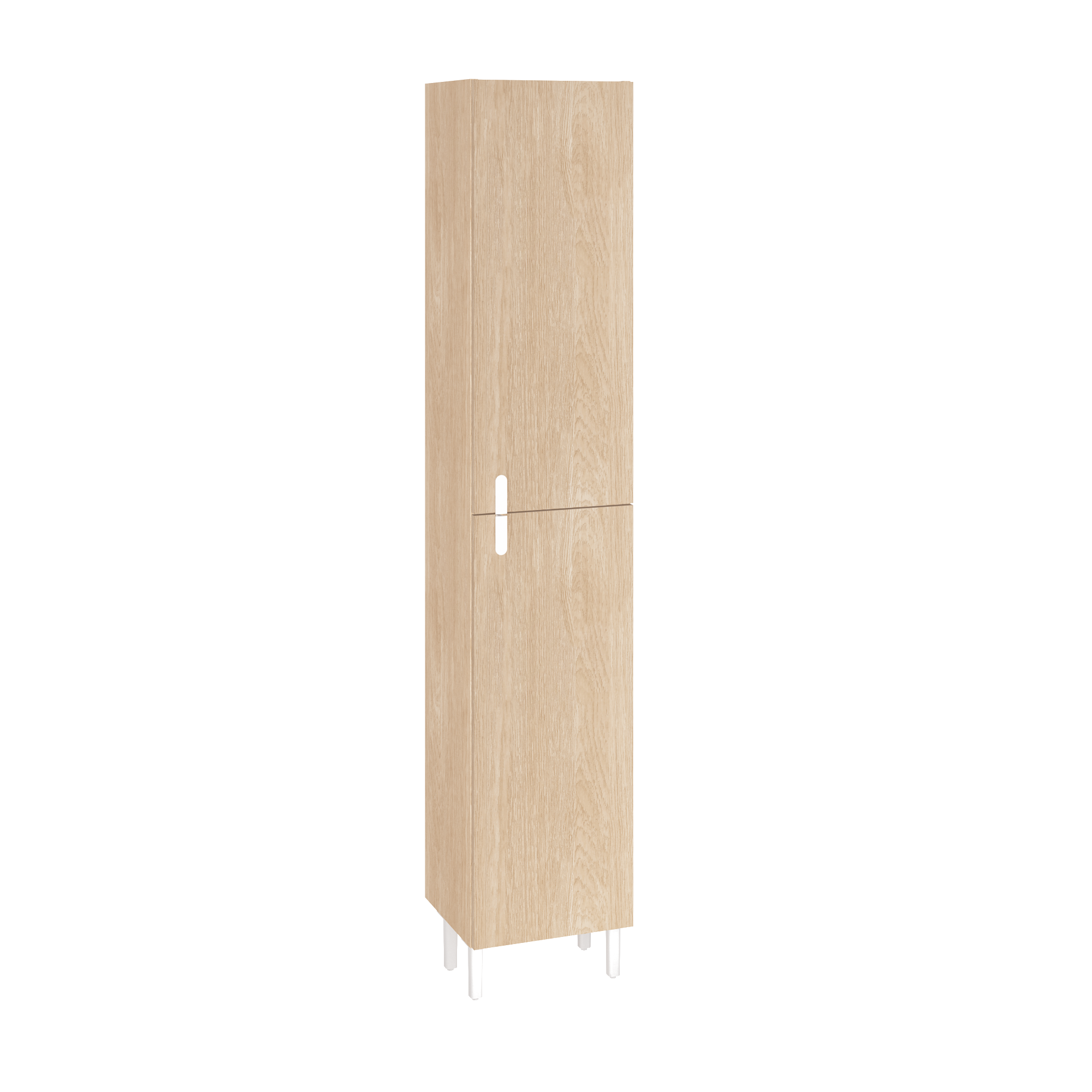 Columna de baño easy imitación roble natural 35x186x32 cm