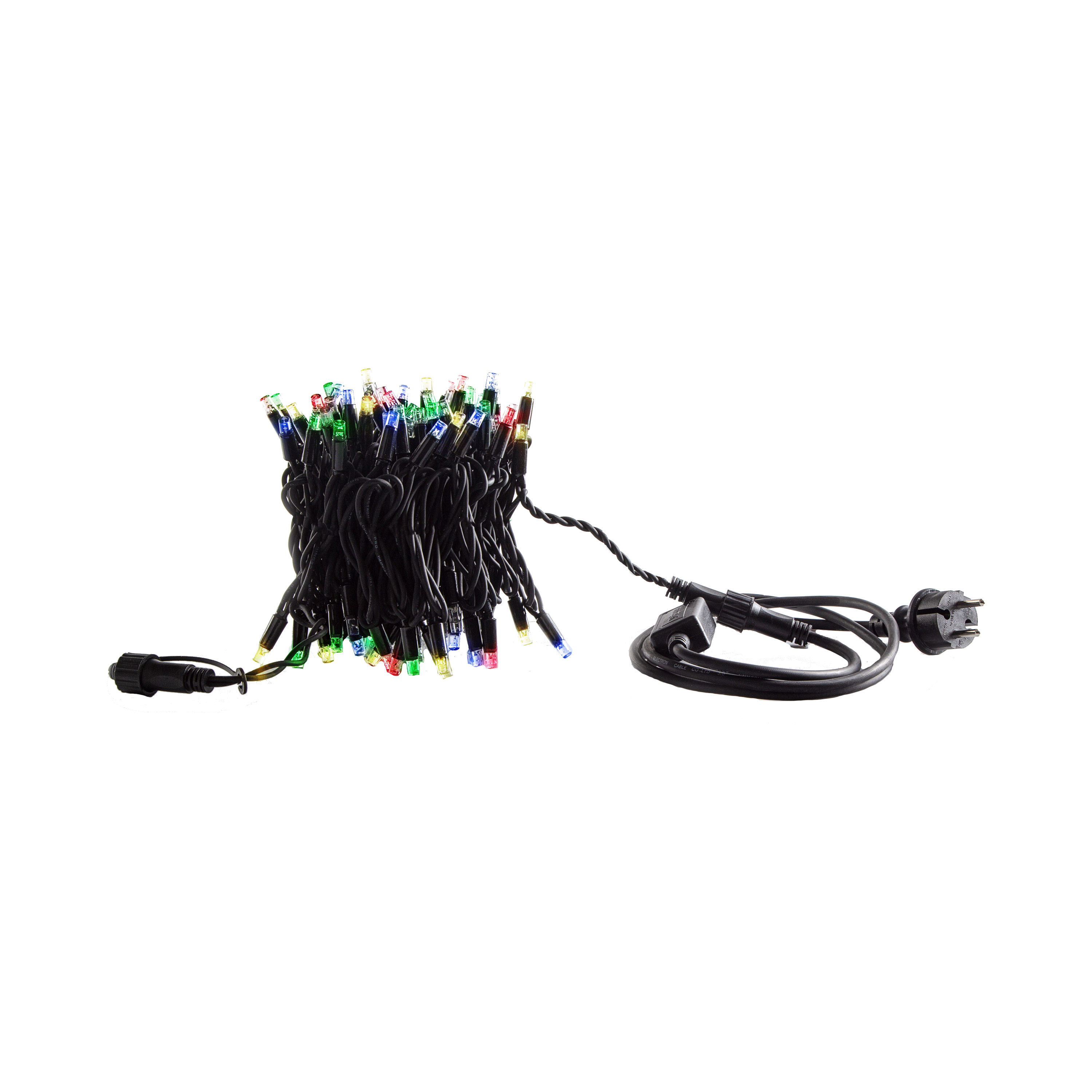 Lampki choinkowe zewnętrzne 30m 300 LED multikolor premium