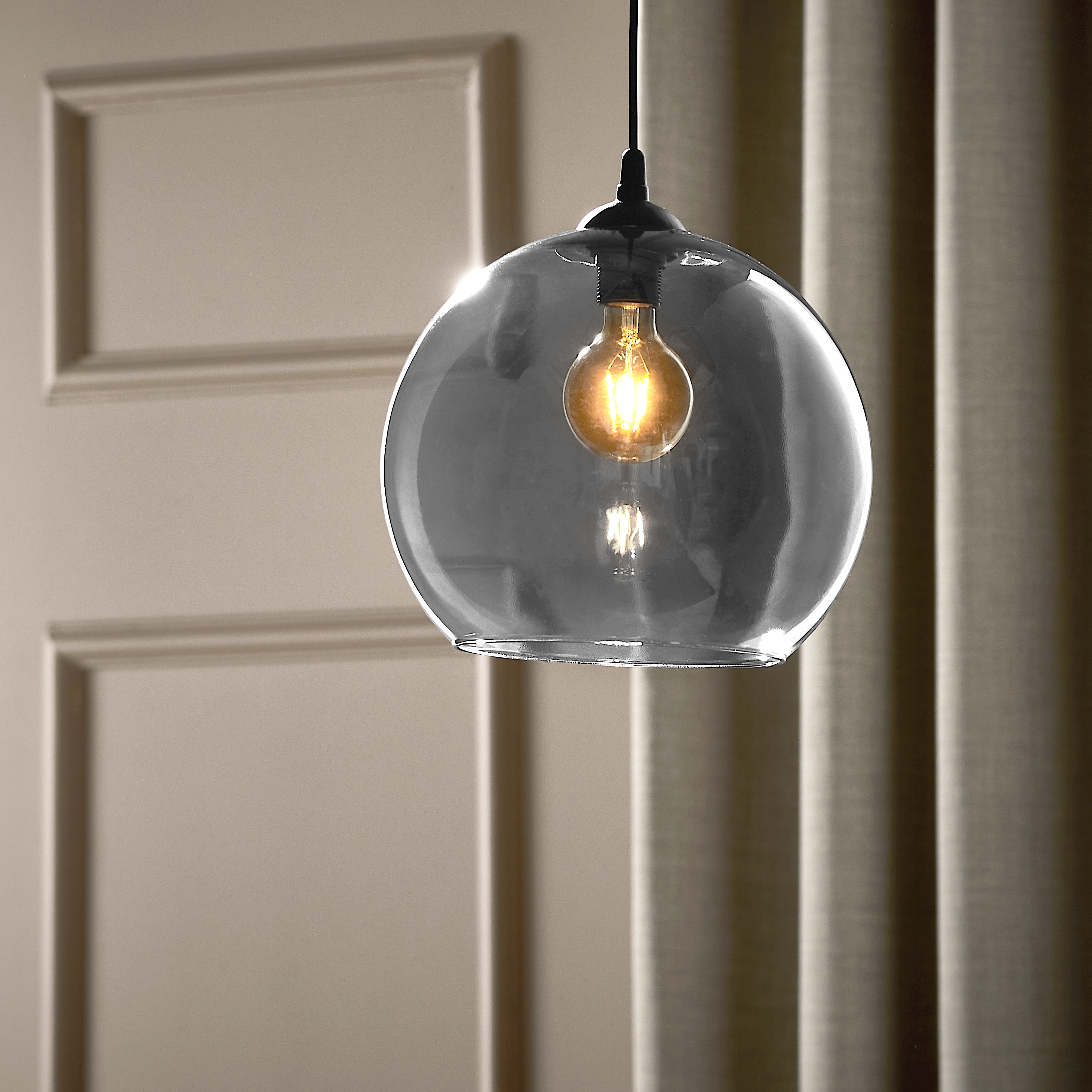 Lampa wisząca Venezia grafit E27 TK Lighting - 4