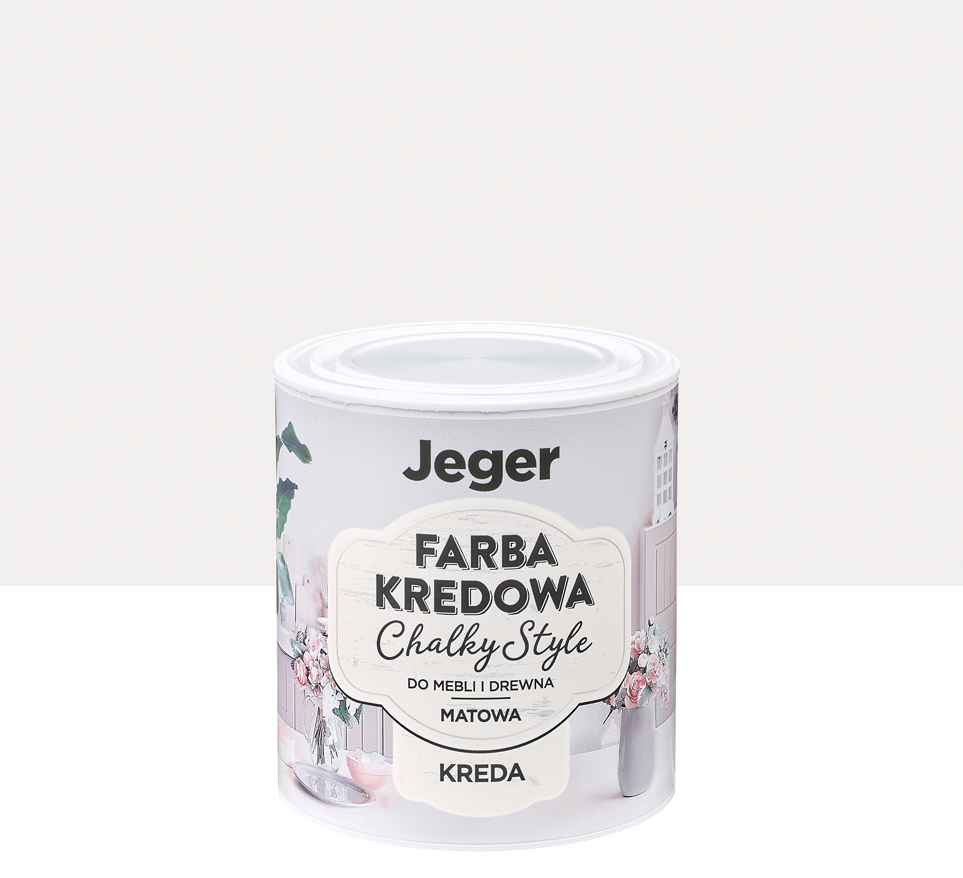 Farba kredowa do mebli RUSTIC 0.5 l Kreda JEGER
