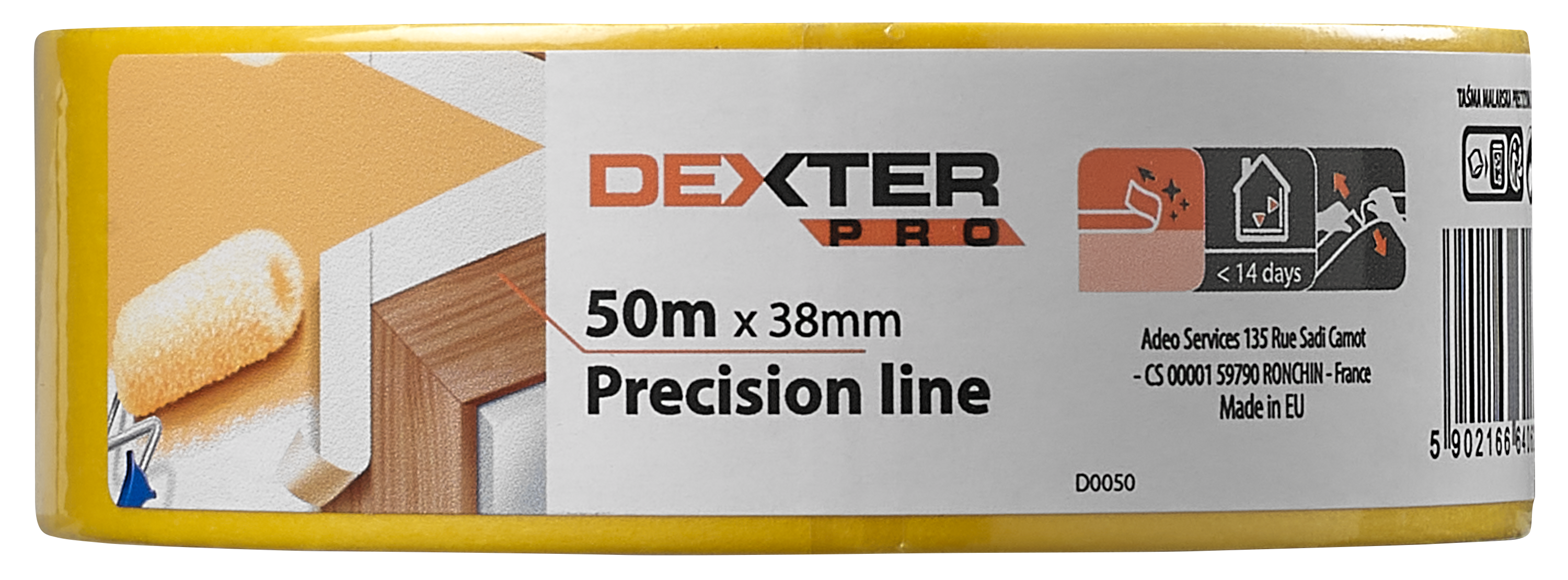 Taśma malarska Precision Line 38 mm x 50 m Dexter - 2