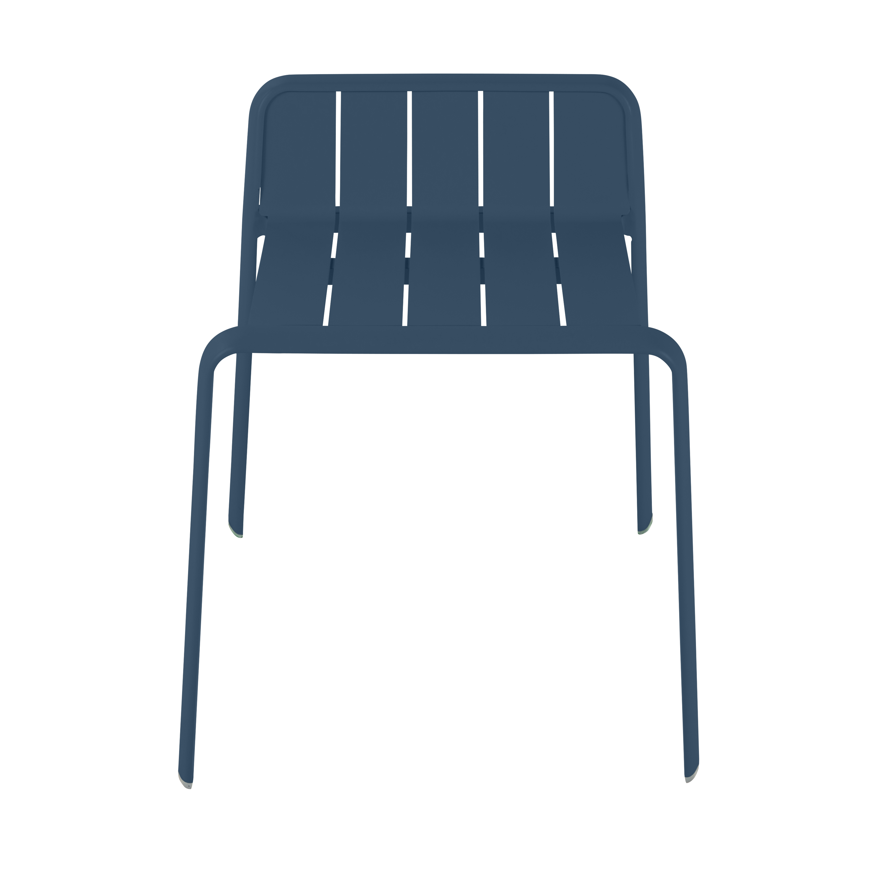 Sgabello da giardino in alluminio blu Idaho NATERIAL, 1 posto - 5