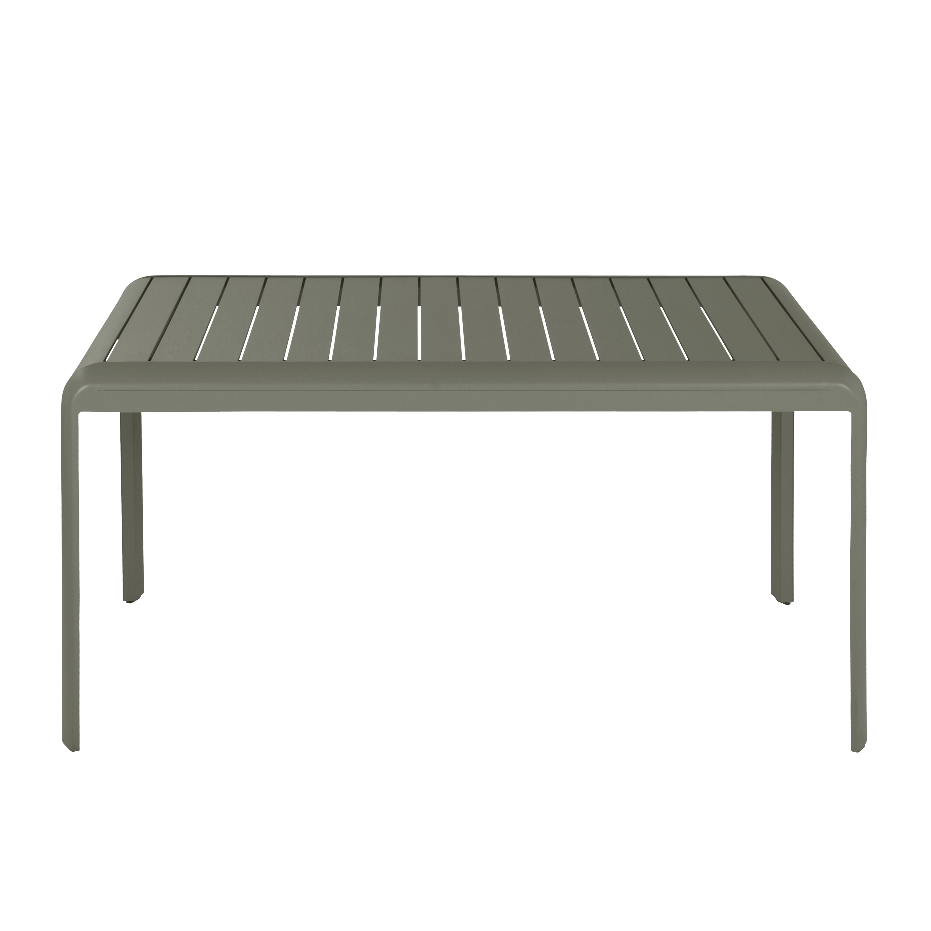 Mesa de alumínio NATERIAL IDAHO 144X70CM VERDE FLORESTA - 21