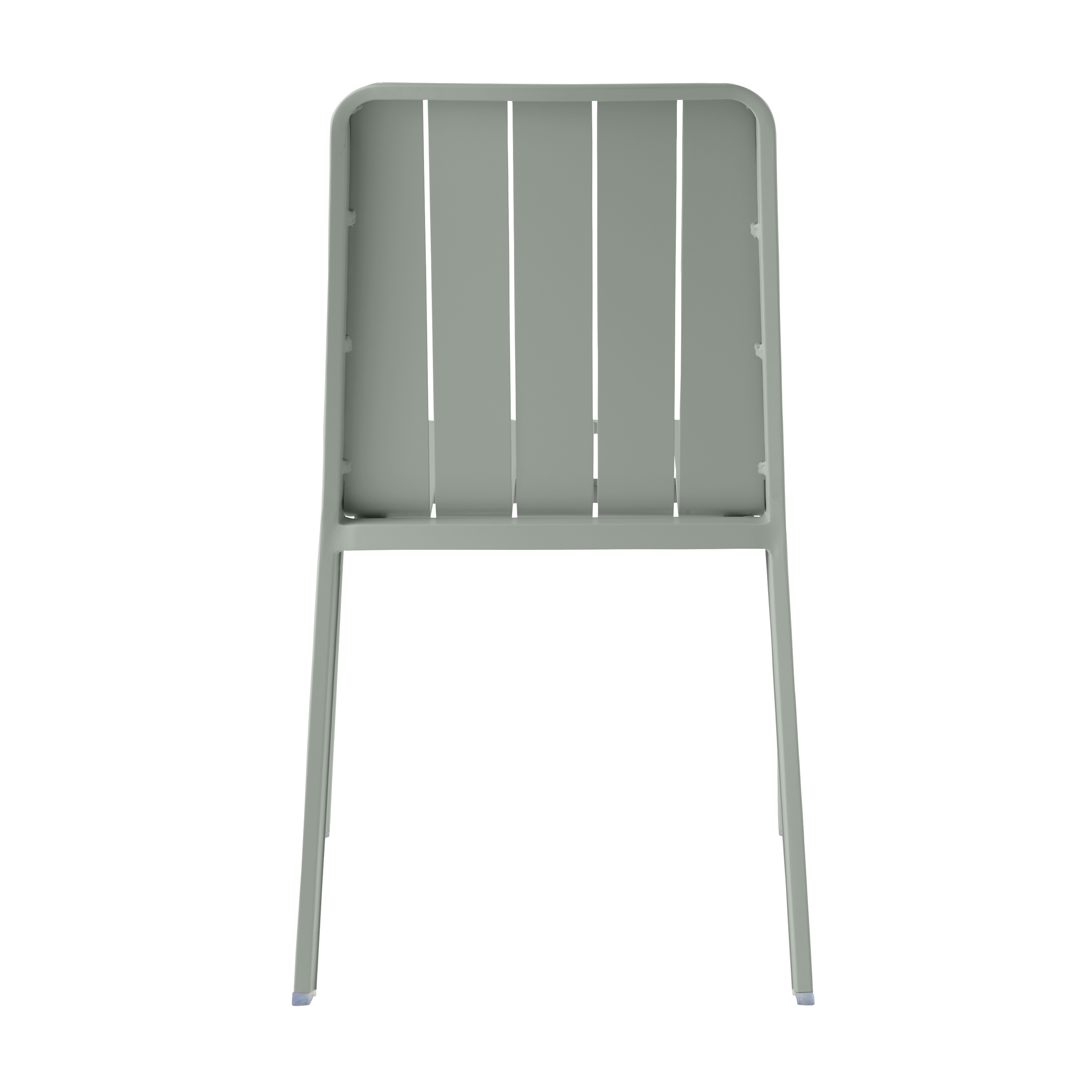 Sedia da giardino in alluminio con braccioli Idaho NATERIAL, verde, seduta in alluminio verde - 10