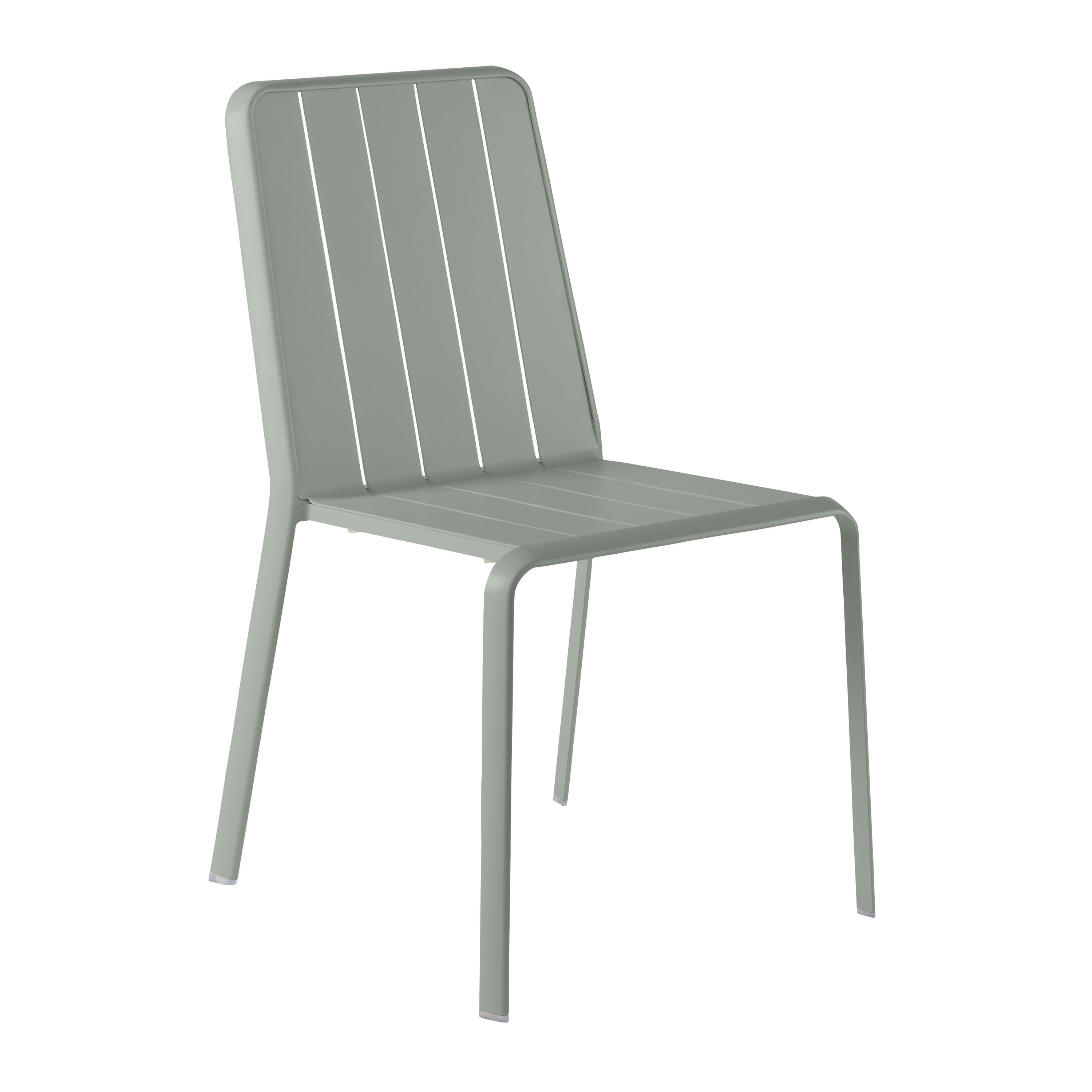 Sedia da giardino in alluminio con braccioli Idaho NATERIAL