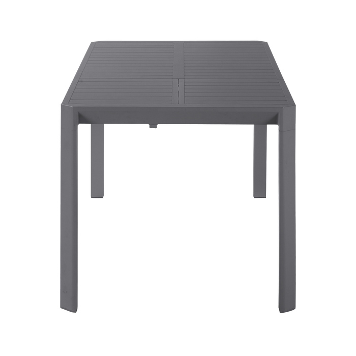 mesa de jardim-alumínio-cinza-material idaho