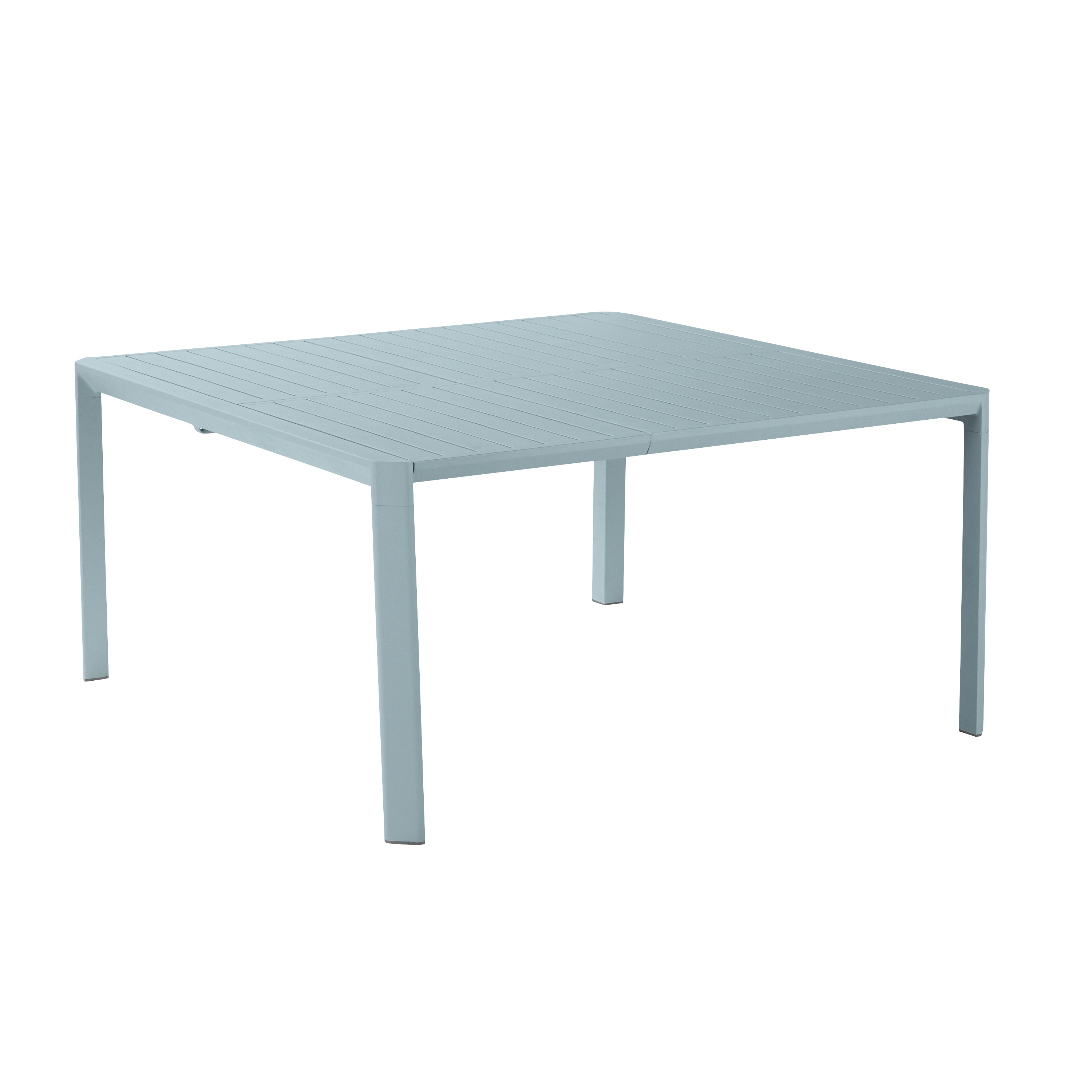 Set tavolo e sedie Idaho NATERIAL in alluminio blu per 8 persone - 11