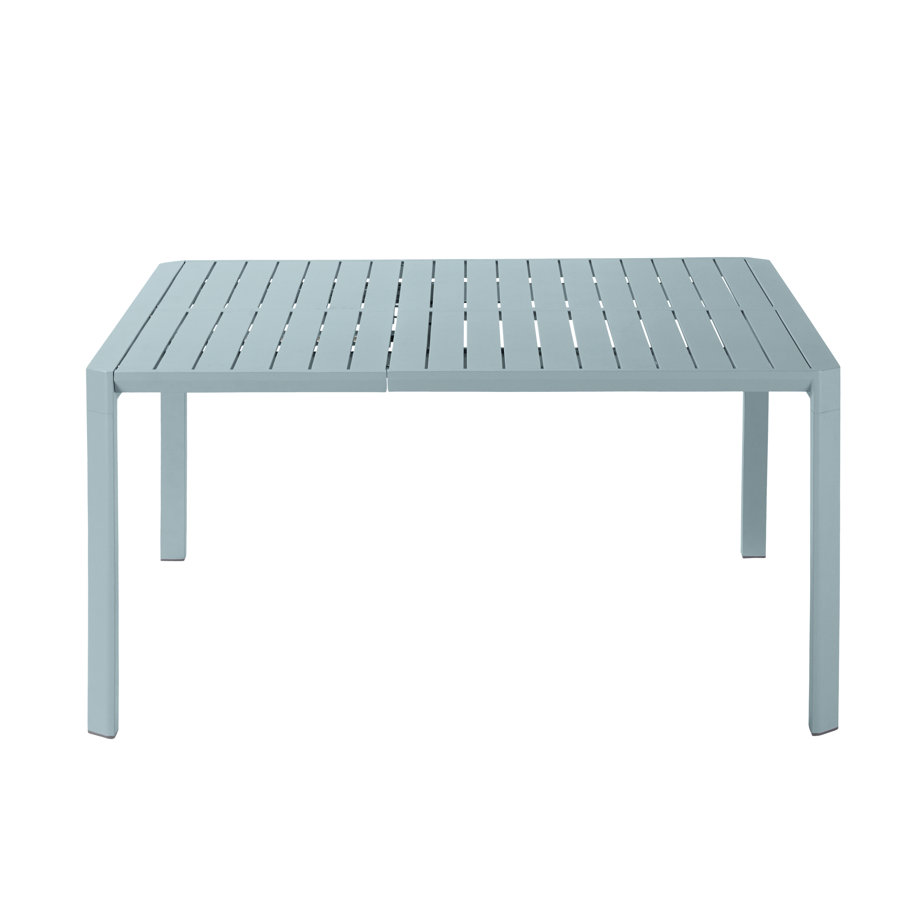 Set tavolo e sedie Idaho NATERIAL in alluminio blu per 8 persone - 10