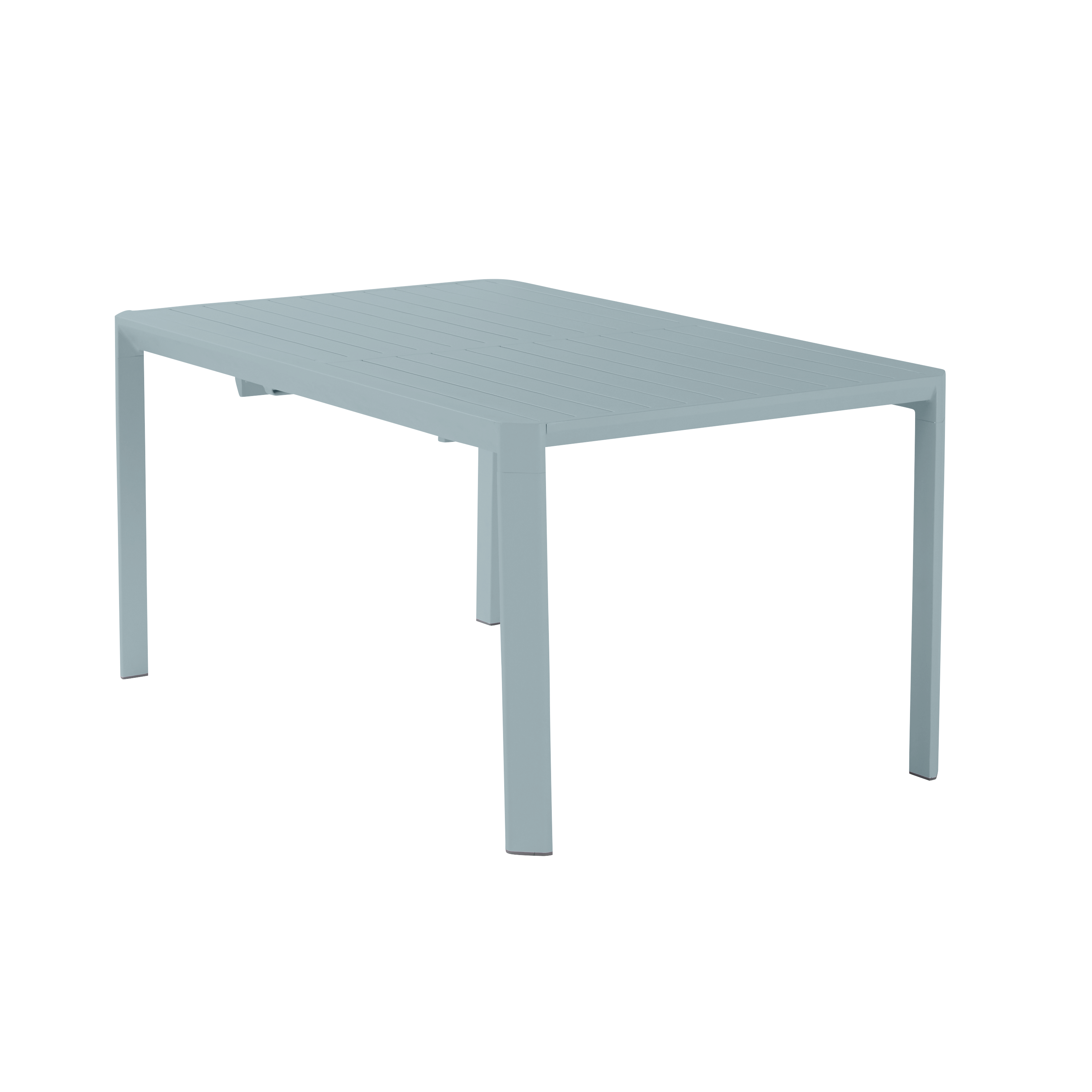 Set tavolo e sedie Idaho NATERIAL in alluminio blu per 8 persone - 3