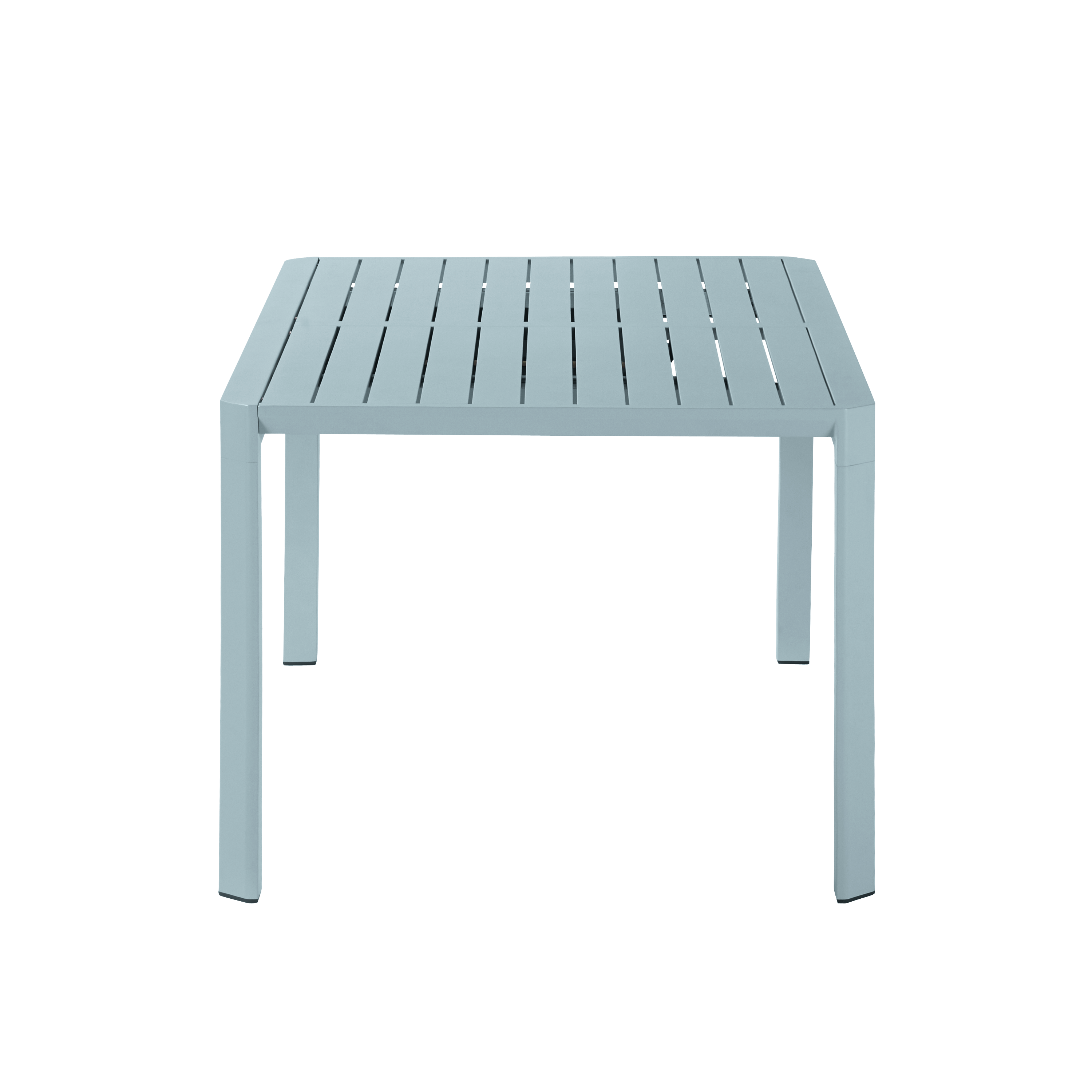 Set tavolo e sedie Idaho NATERIAL in alluminio blu per 8 persone - 8