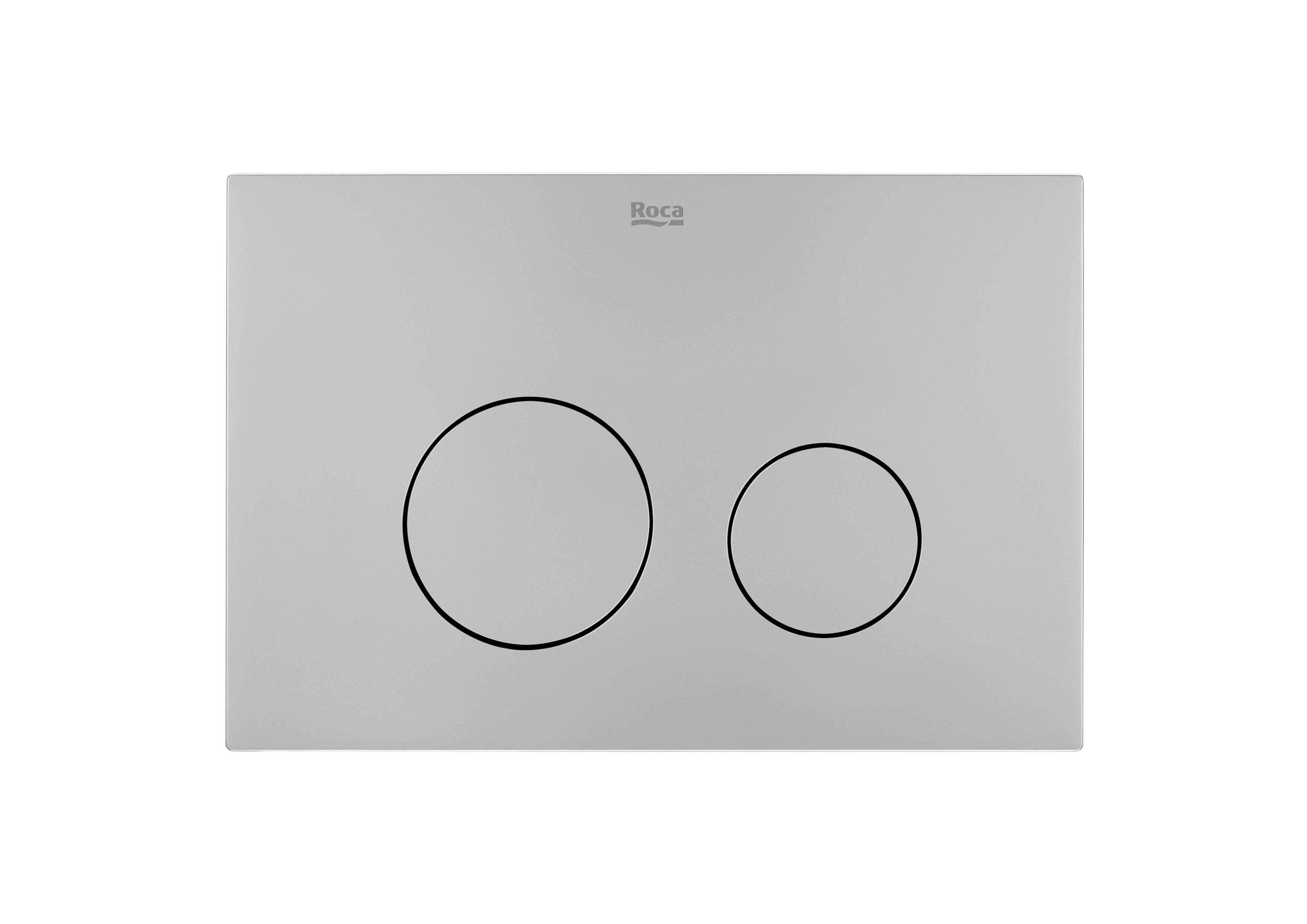 Placa de acionamento para sanita suspensa 24,5x16,5 cm cromado Roca AC2 - 2
