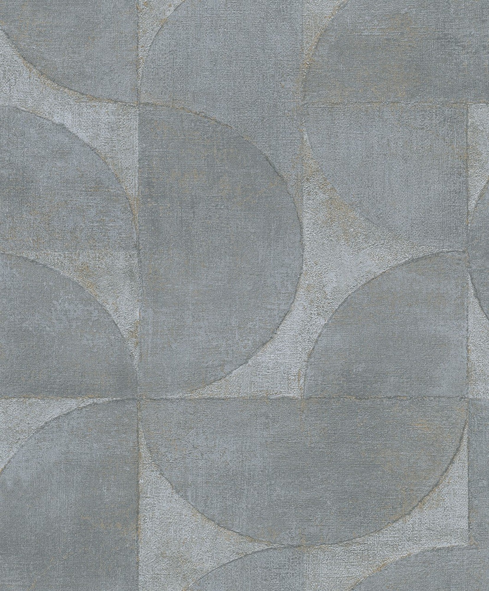 Papel pintado vinilo geométrico azul