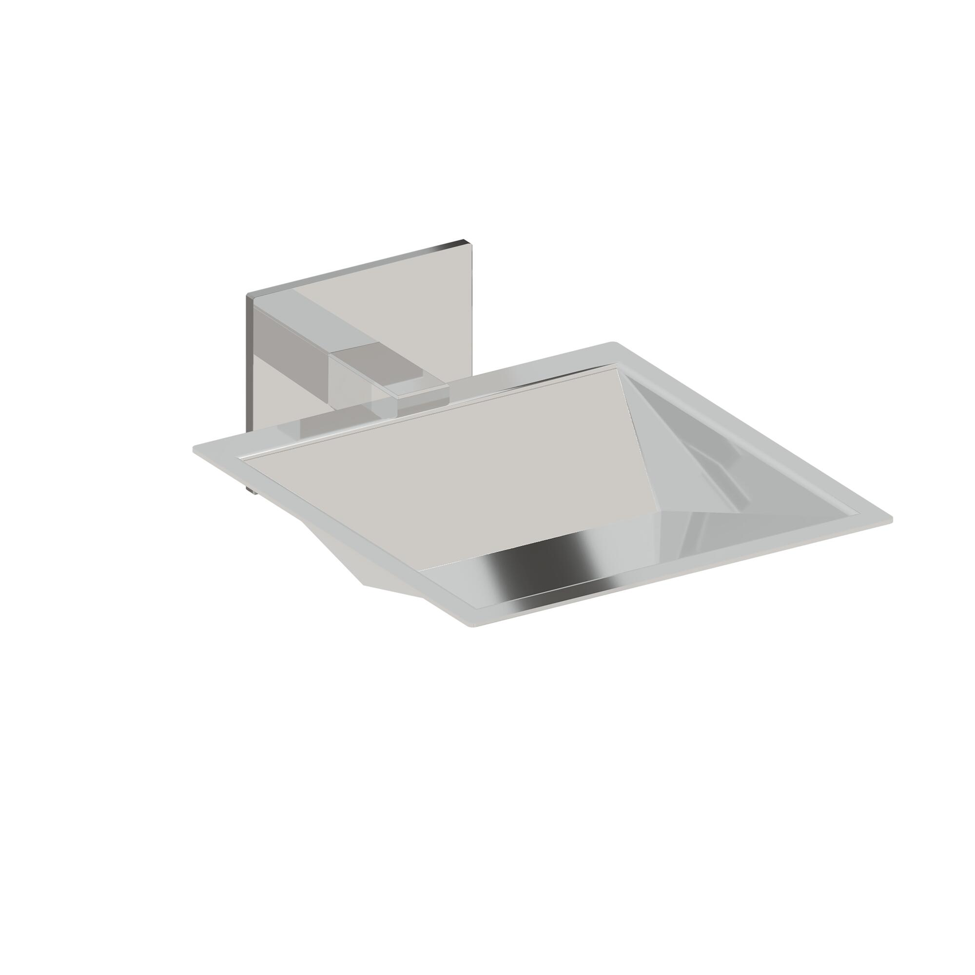 Jabonera veneto cromado brillante