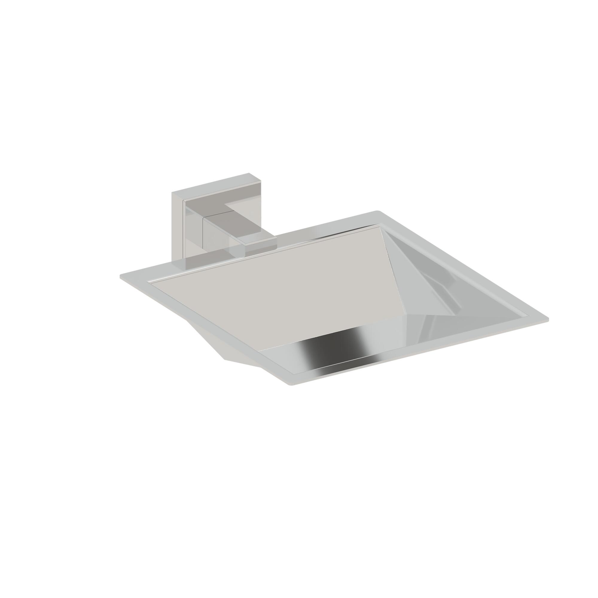 Jabonera veneto cromado brillante