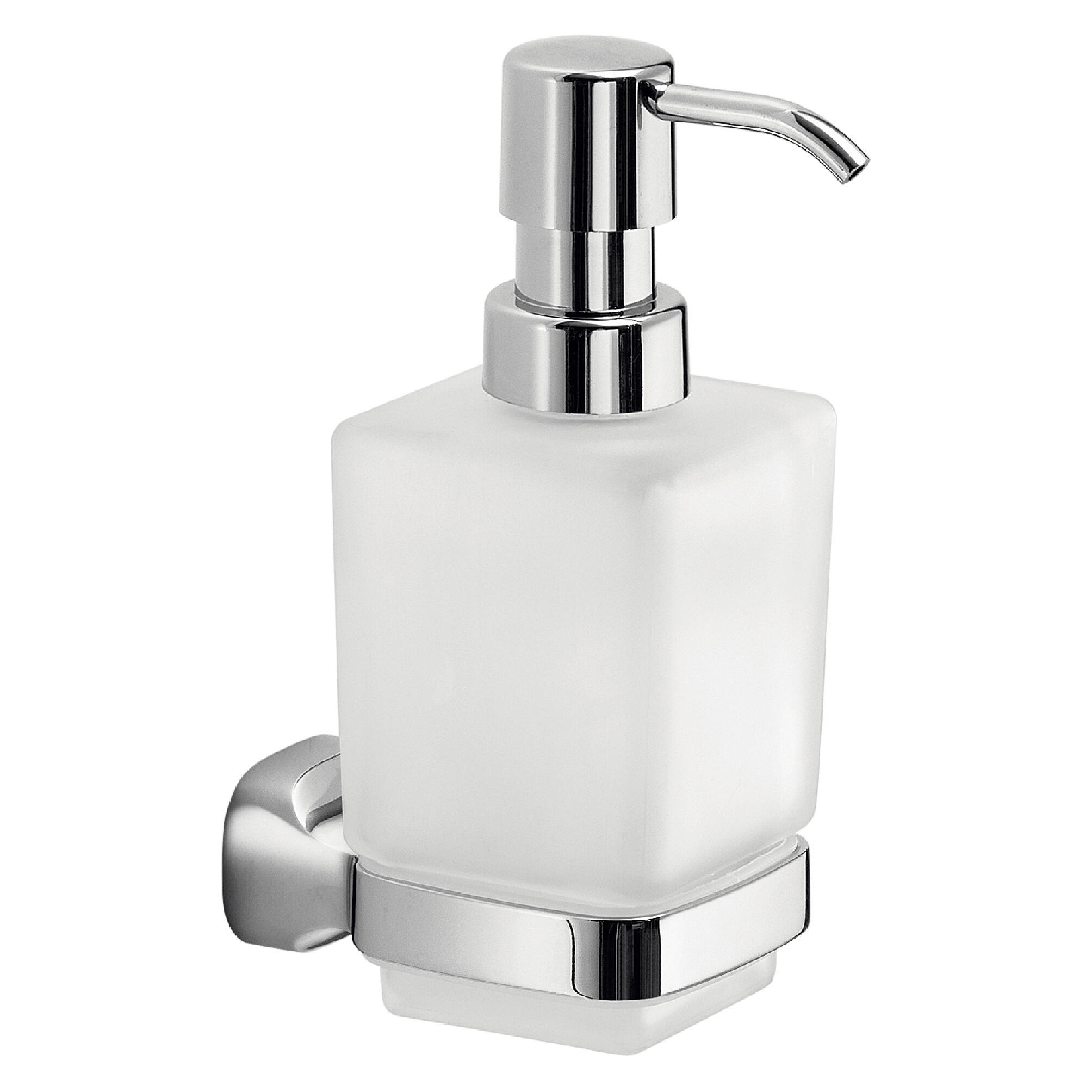 Dispensador stelvio transparente satinado