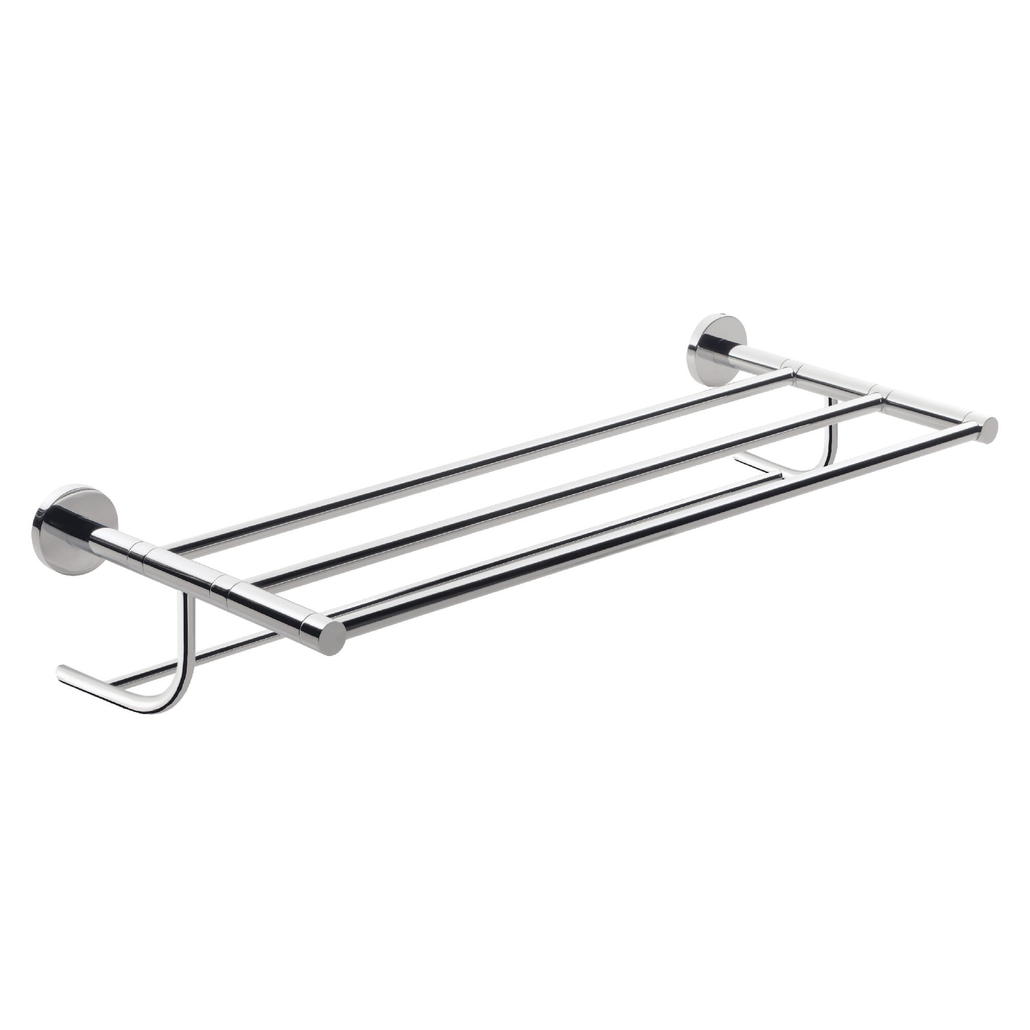 Toallero pared felce cromado brillante 61.5x11.2 cm