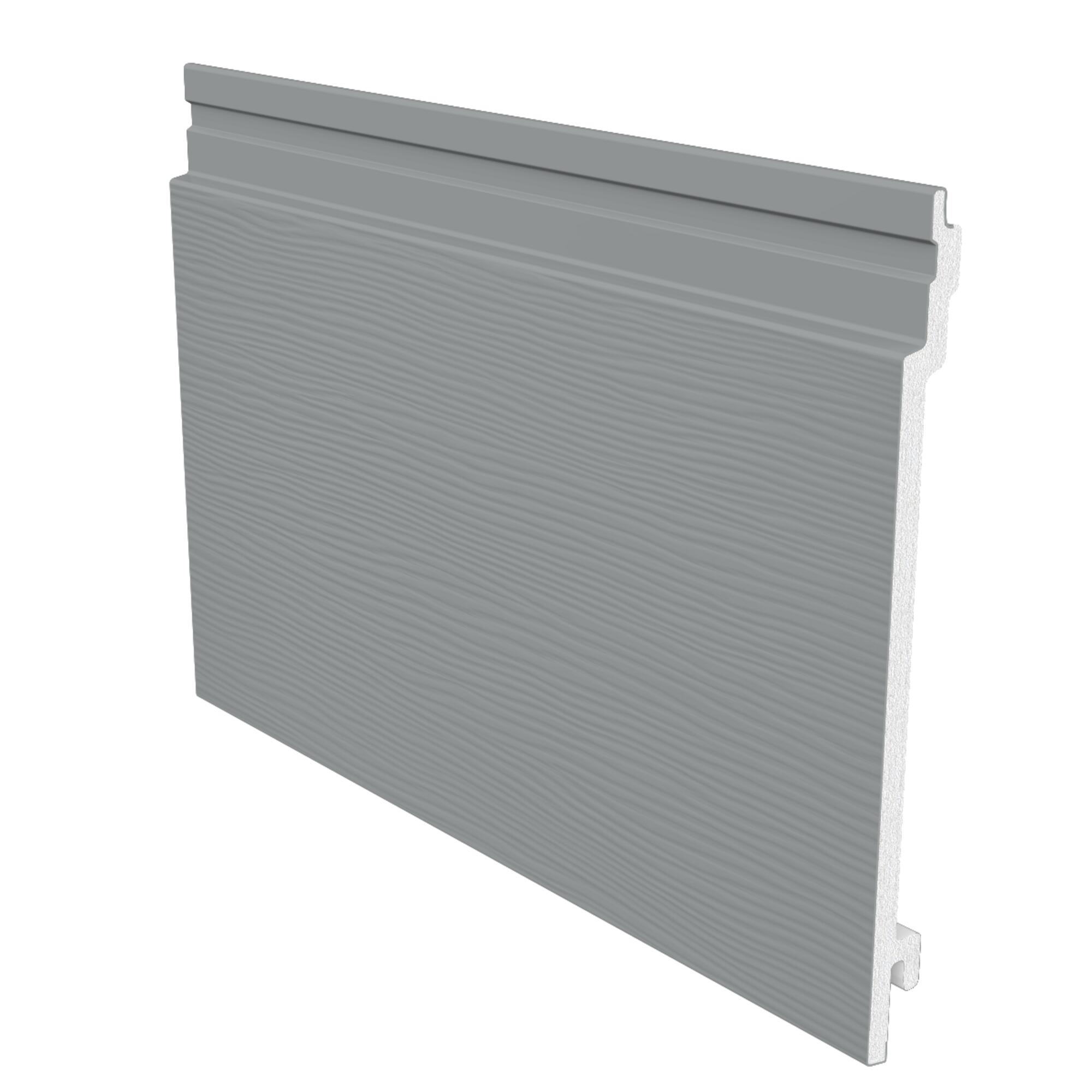 6 paneles faza design pvc 2.4 x 0.18 m gris