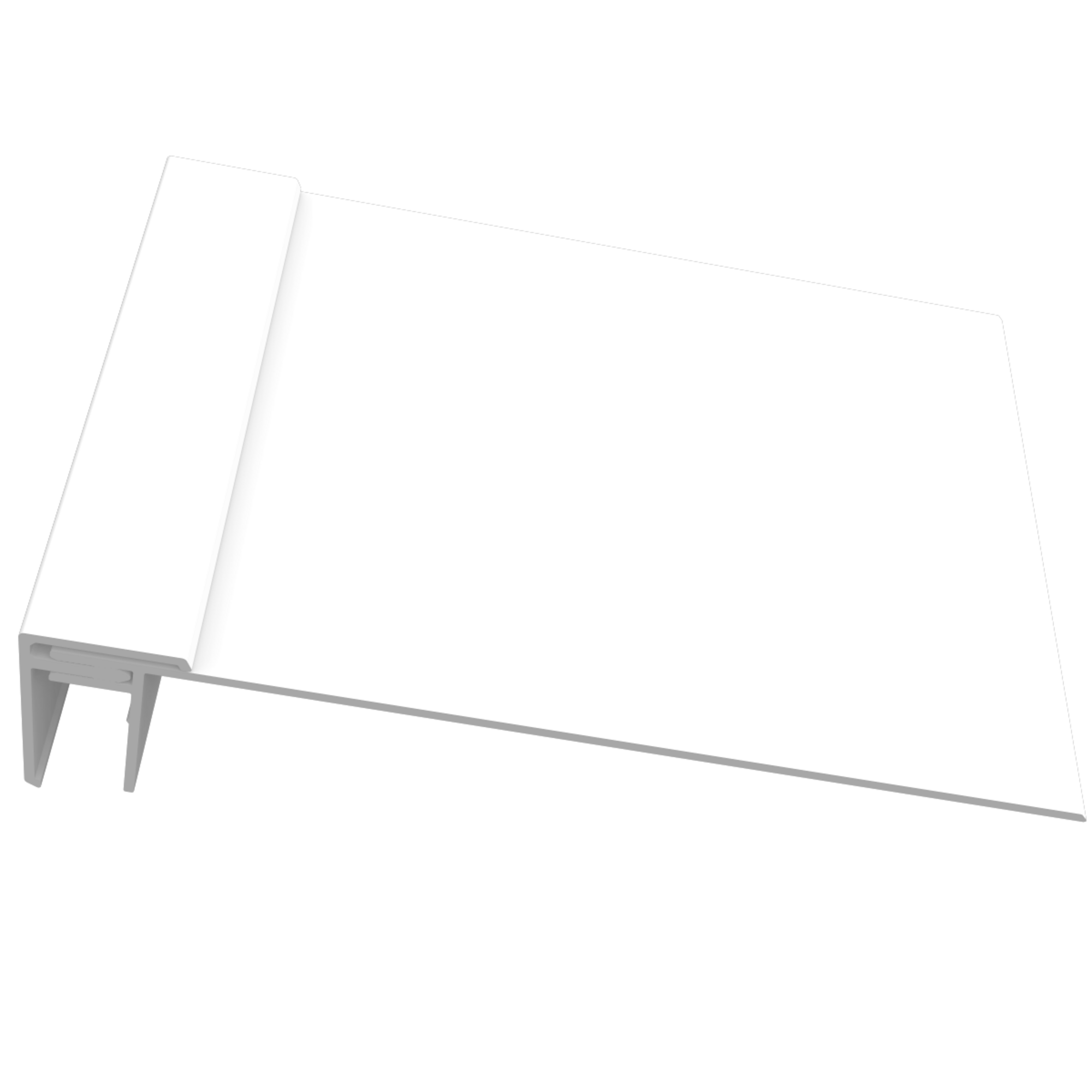 Perfil jamba 17cm faza blanco 3m