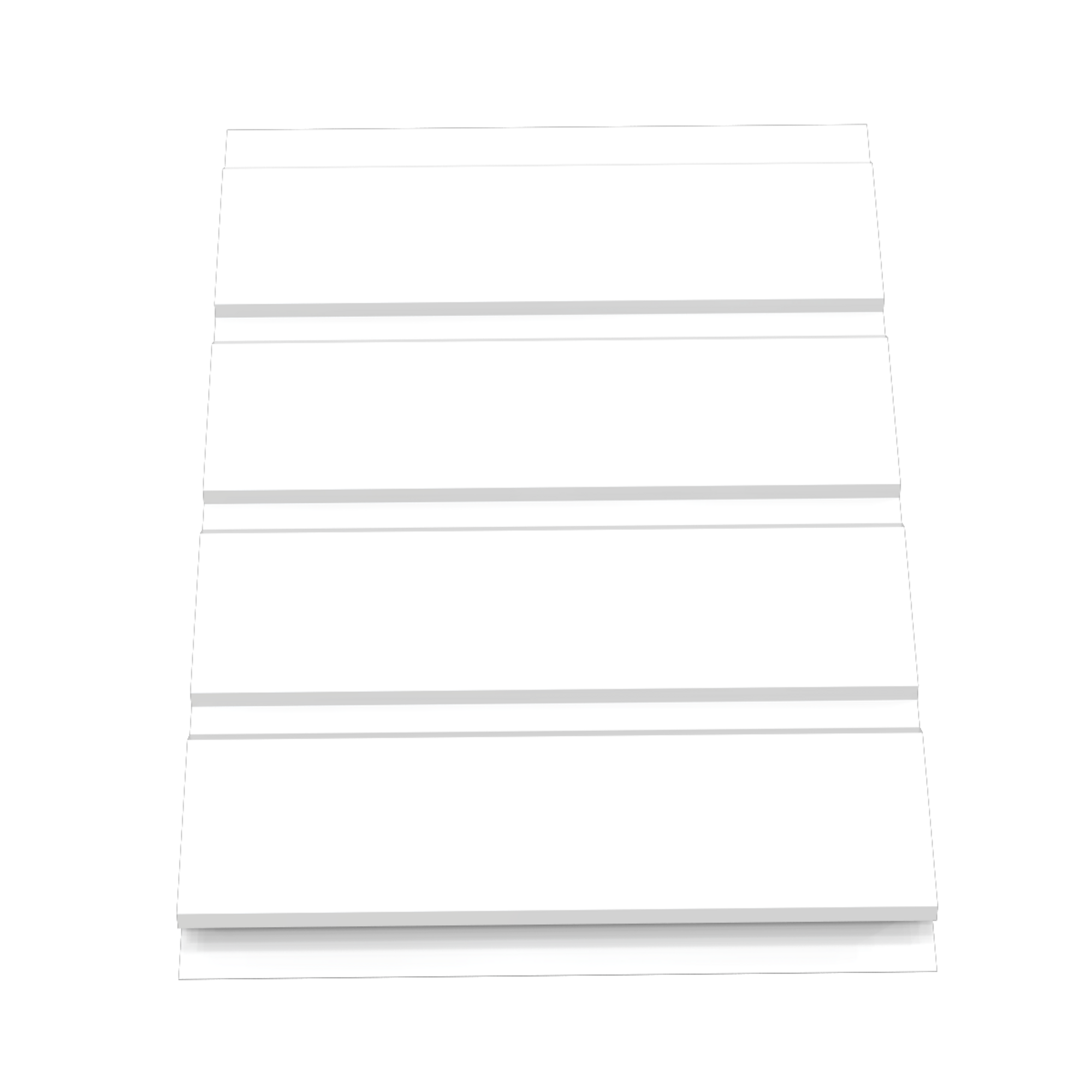 Panel revestimiento alero de 300 x 25 cm x 10 mm blanco - 14
