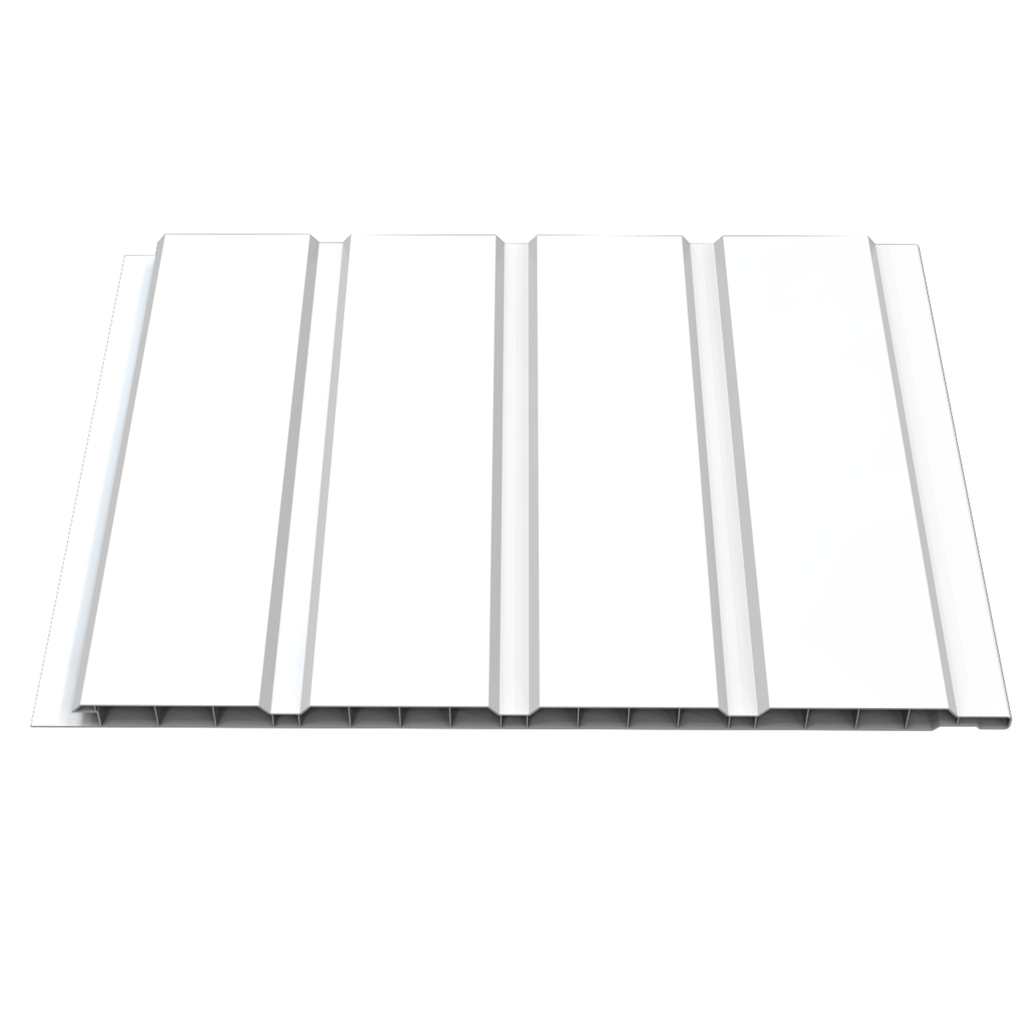 Panel revestimiento alero de 300 x 25 cm x 10 mm blanco - 13