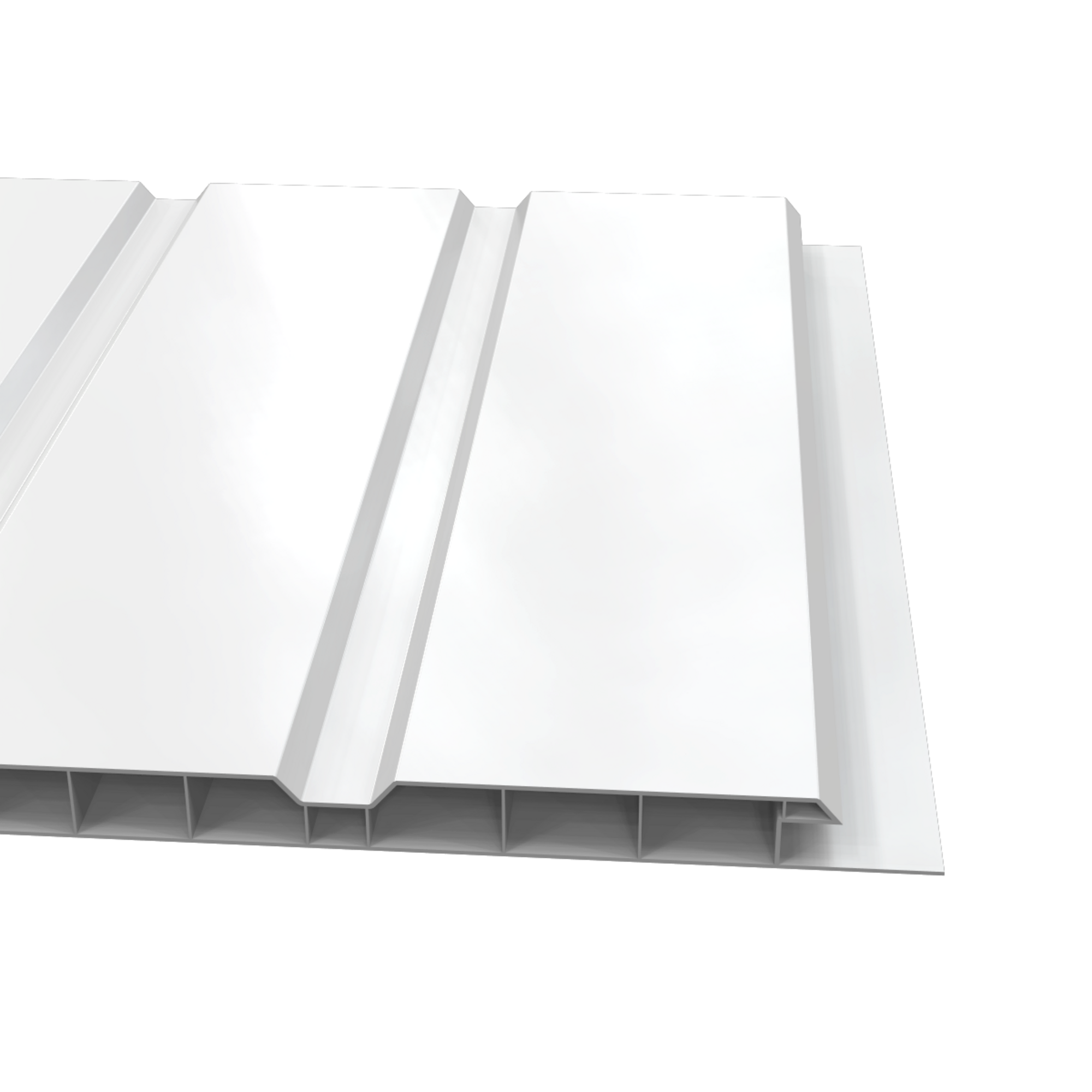 Panel revestimiento alero de 300 x 25 cm x 10 mm blanco - 11