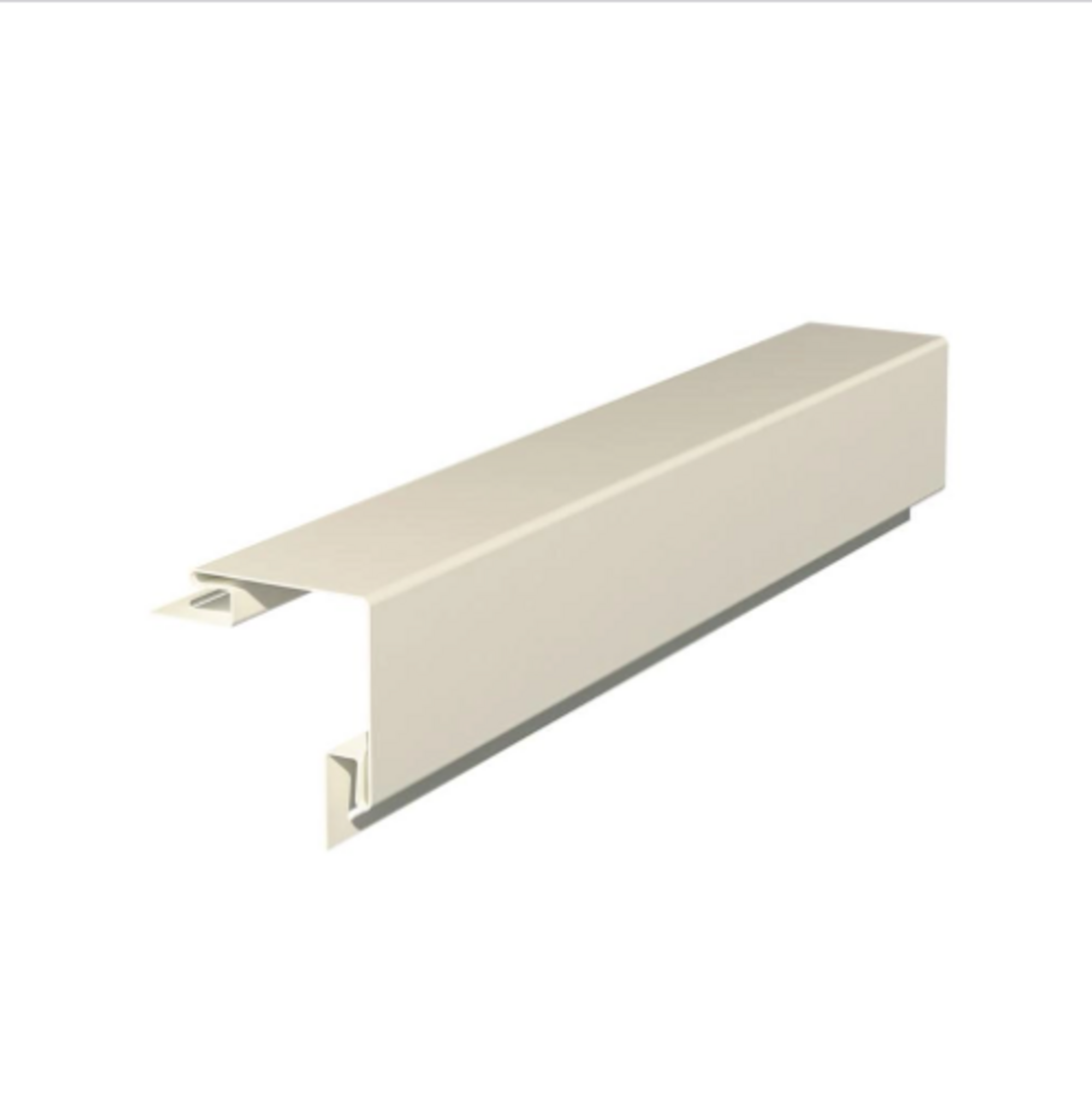 Esquinero exterior panel chalet pvc crema 3.05m