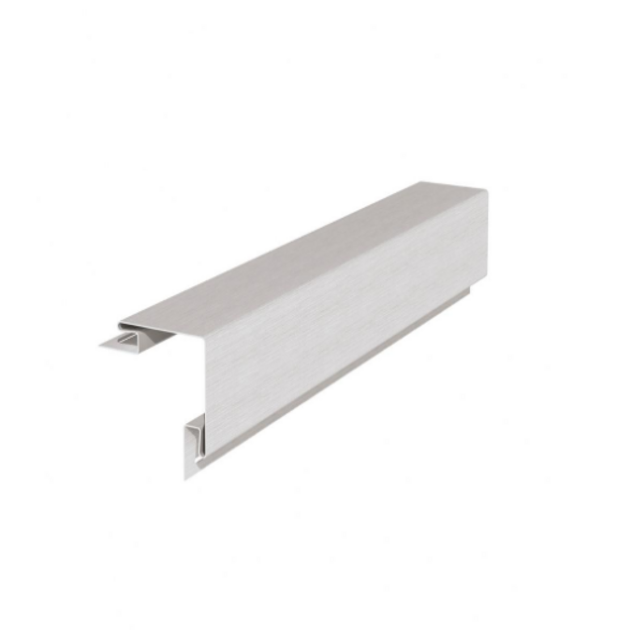 Esquinero exterior panel chalet pvc gris claro 3.05m