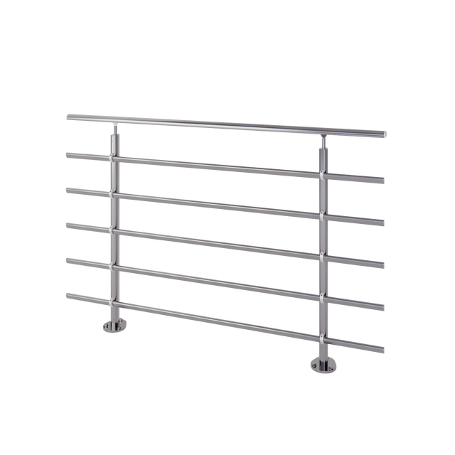 Guarda-corpo 1,5 m fixo ao chão aluminio PURETITAN