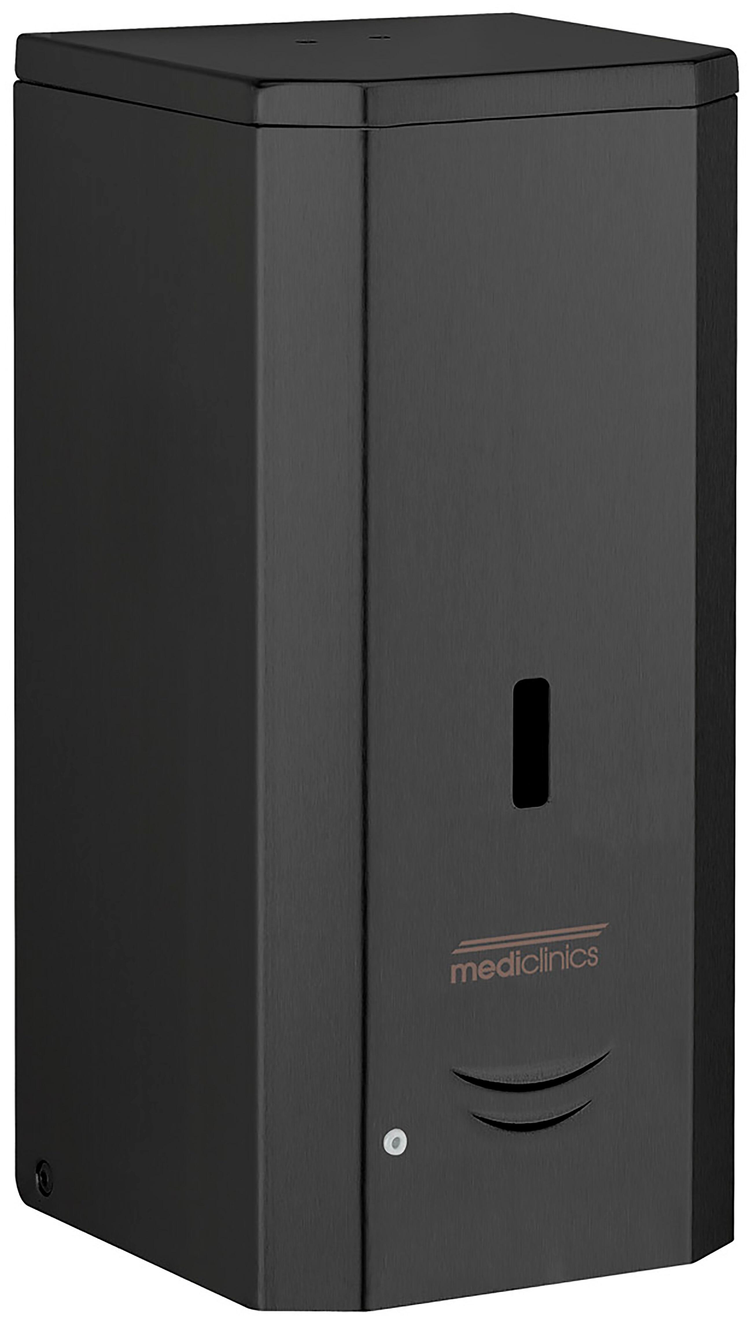 Dispensador mediclinics negro mate