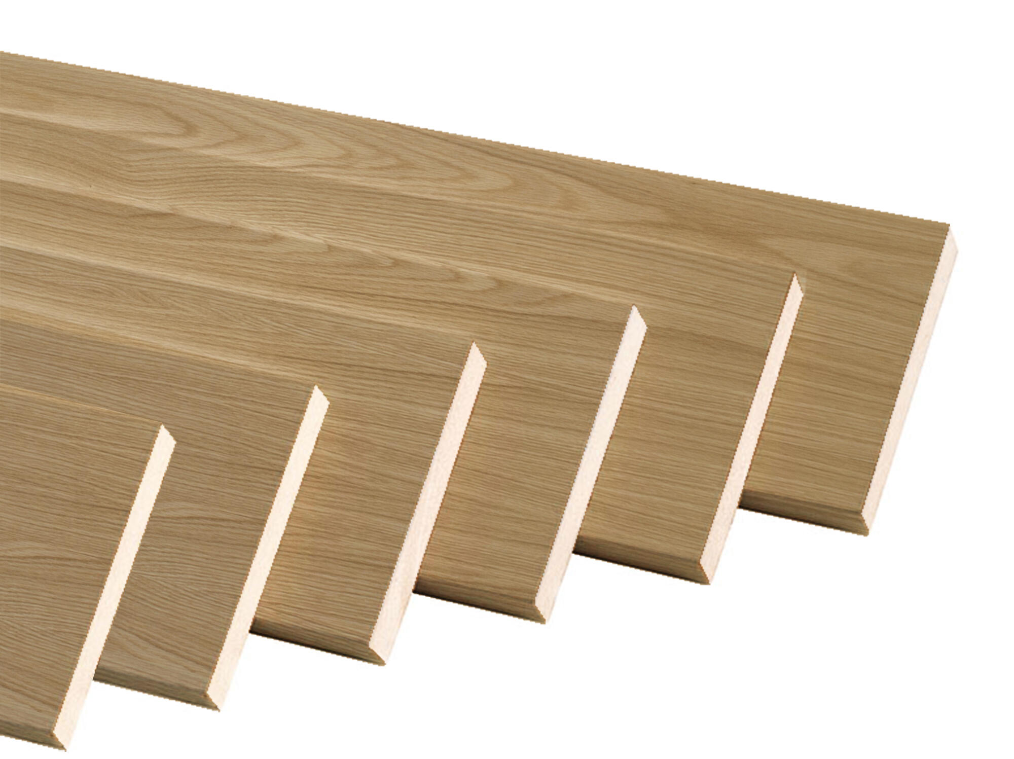 Kit de 6 tapetas color roble miel puerta berna/oslo 70x10x2200mm