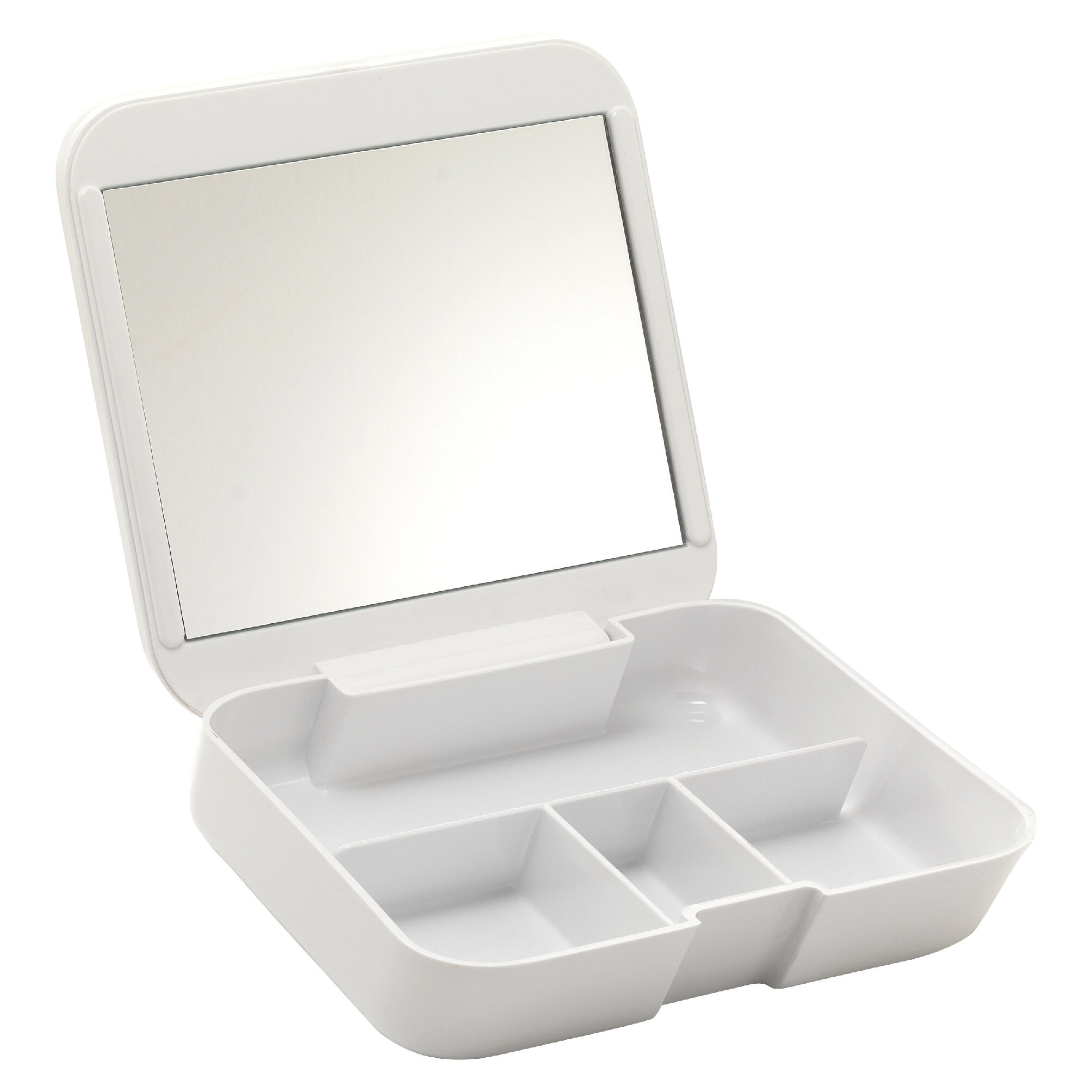Organizador de almacenamiento, joyas, maquillaje blanco seventy 25x28x7.1cm