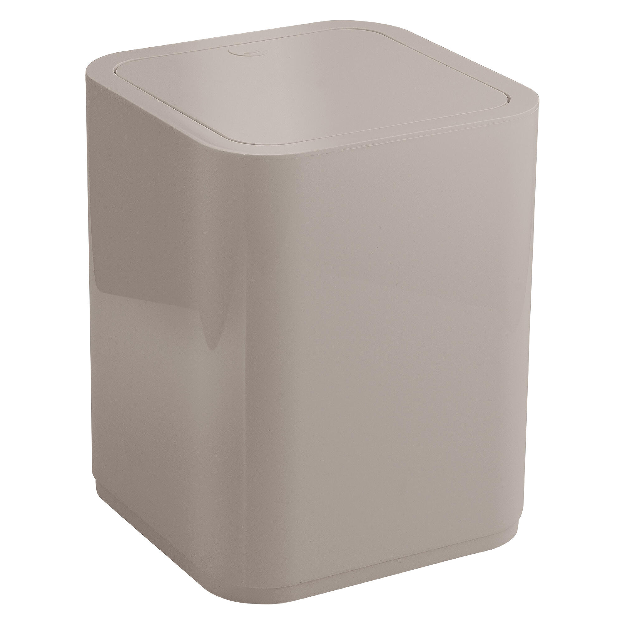 Papelera baño seventy beige 8l
