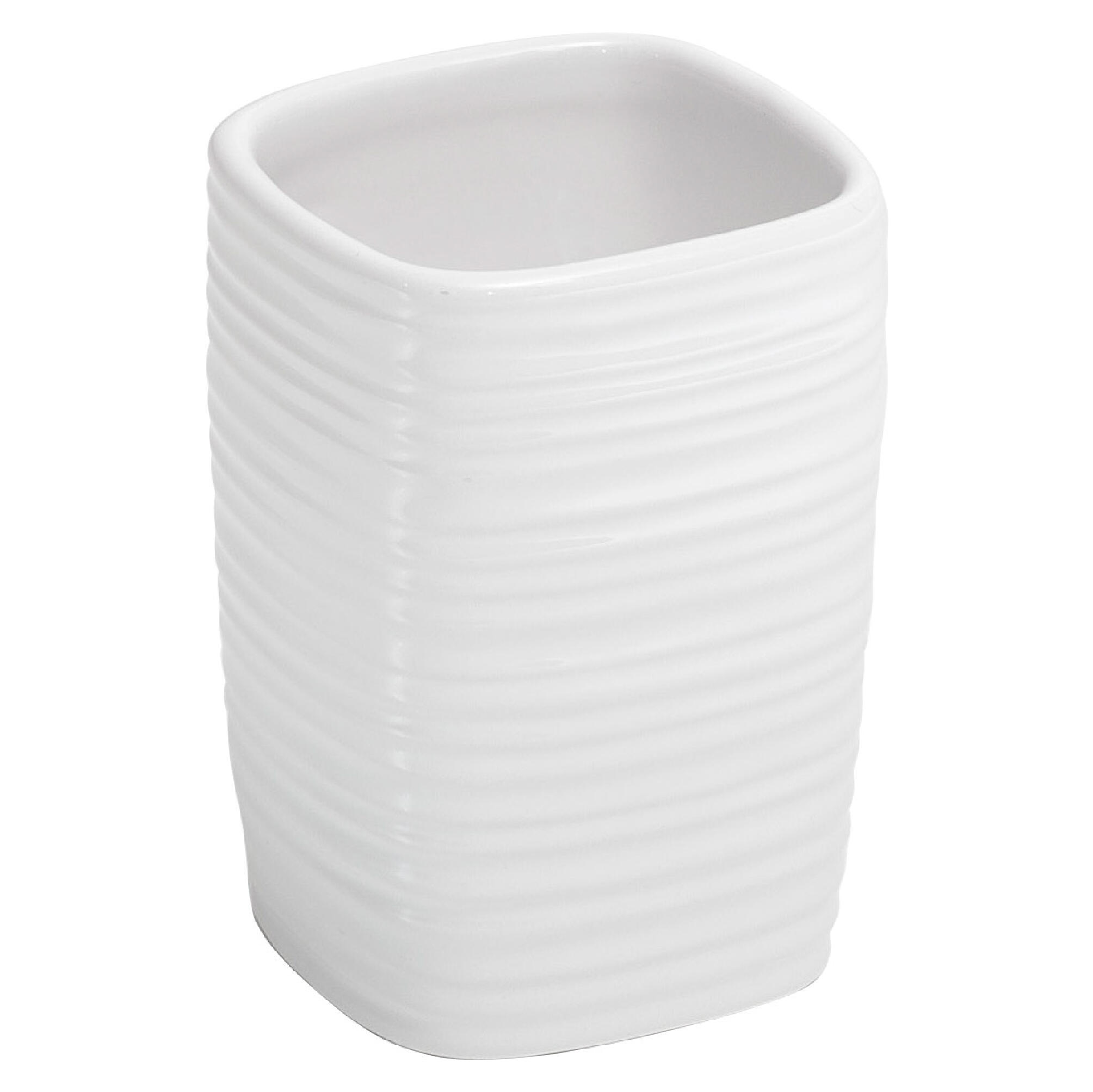 Vaso de baño kelly blanco brillante