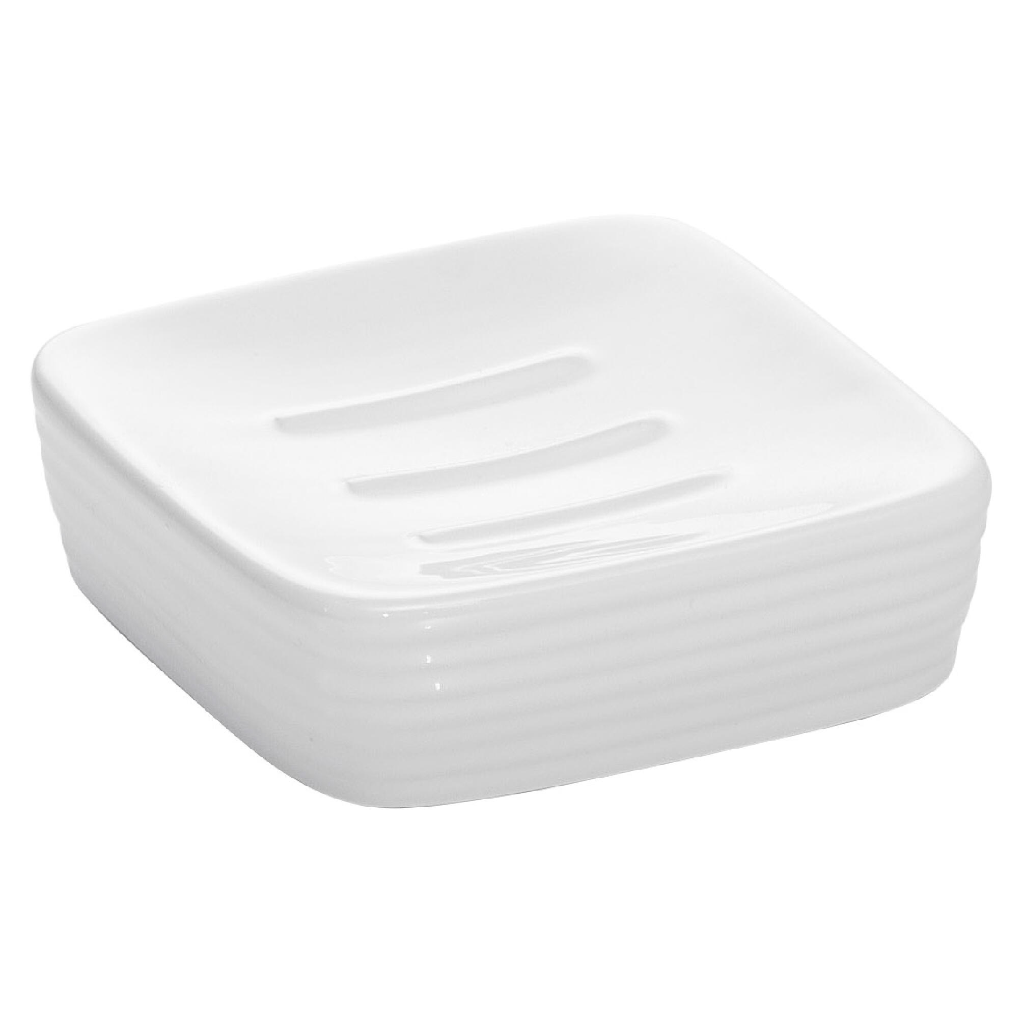 Jabonera kelly blanco brillante