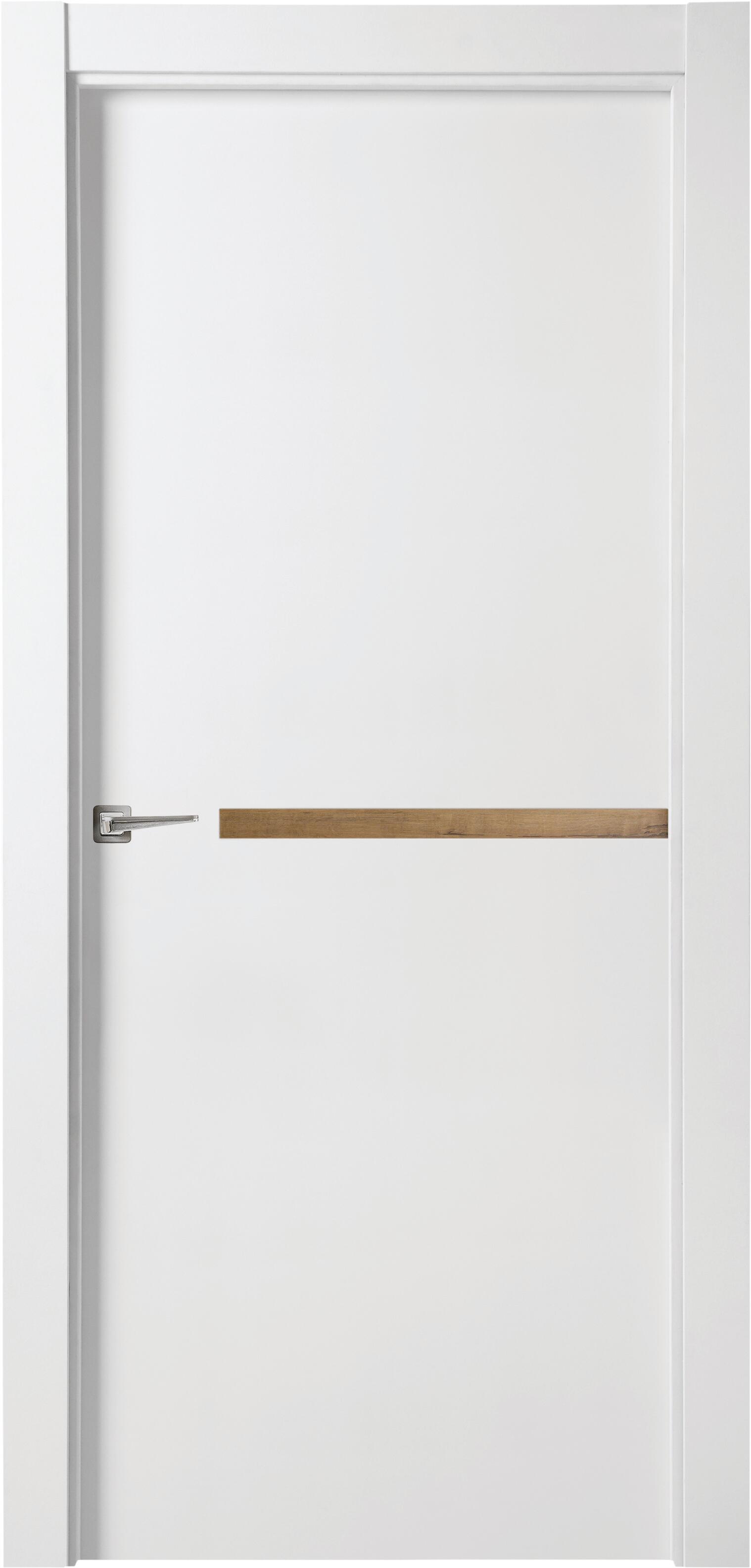 Puerta interior abatible denver gold blanco line apertura derecha 11x 72.5cm