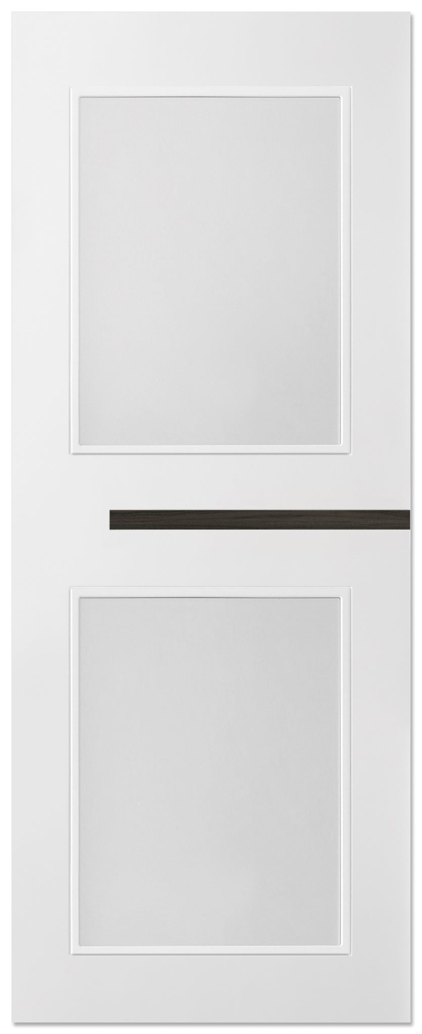 Puerta de interior corredera cristal denver carbon blanco line 72.5 cm