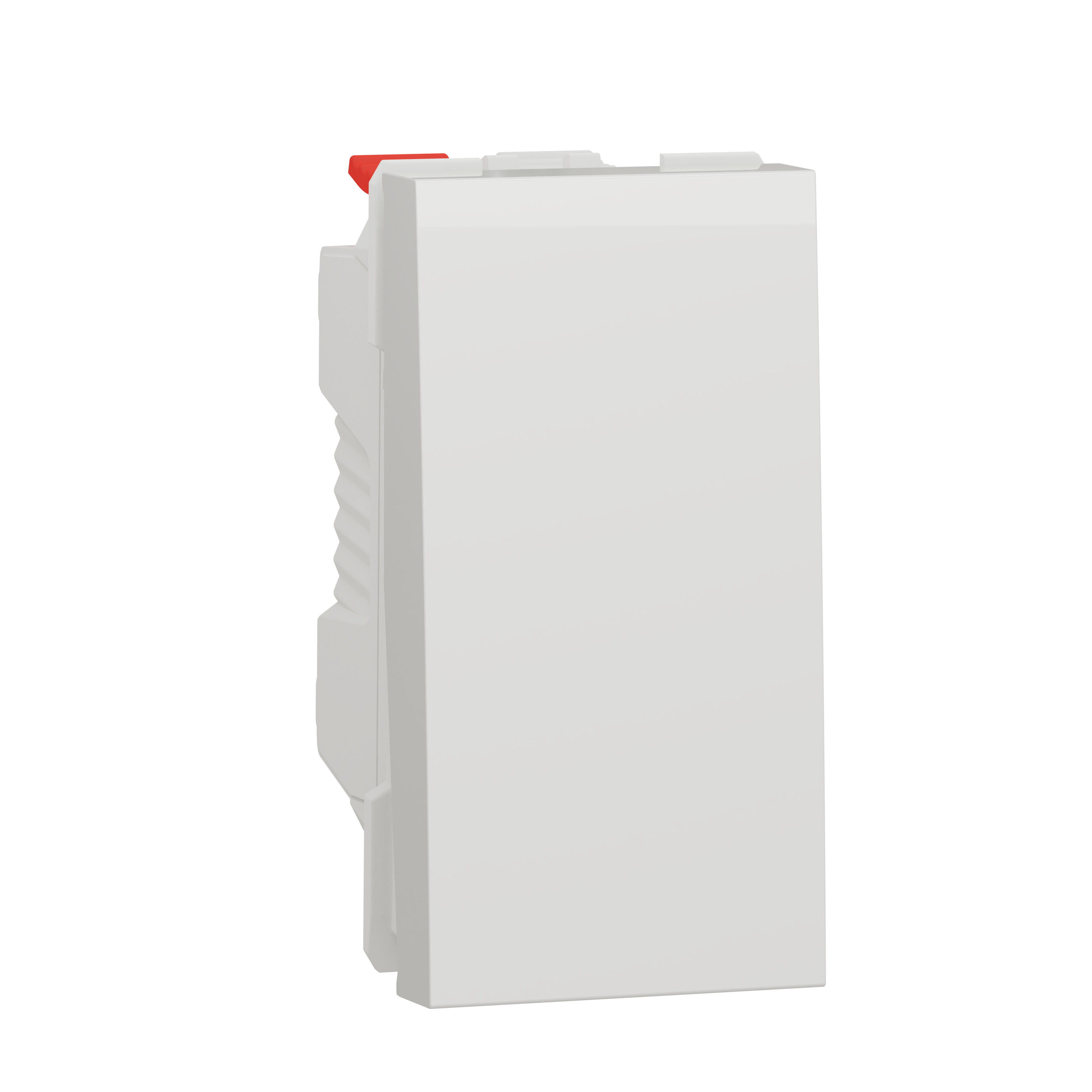 Interruptor estrecho schneider new unica blanco