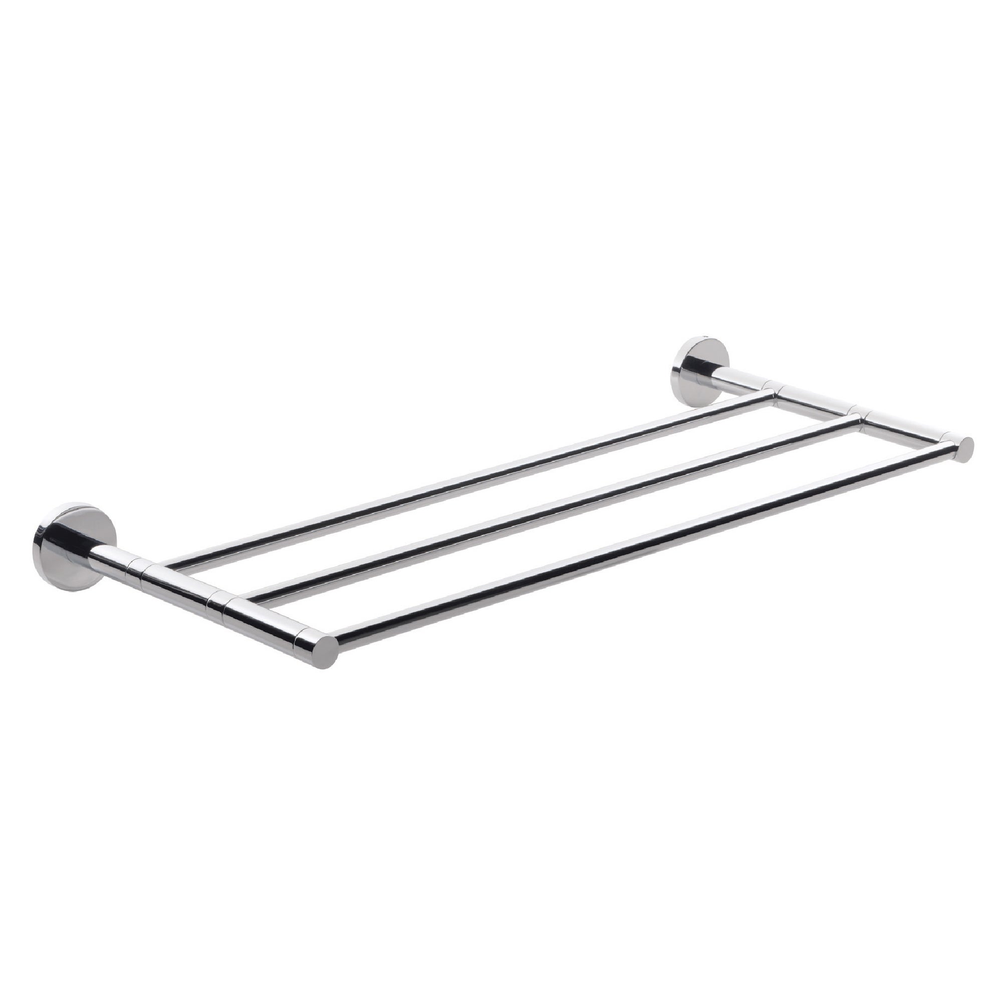 Toallero felce cromado brillante 61.5x5.6 cm